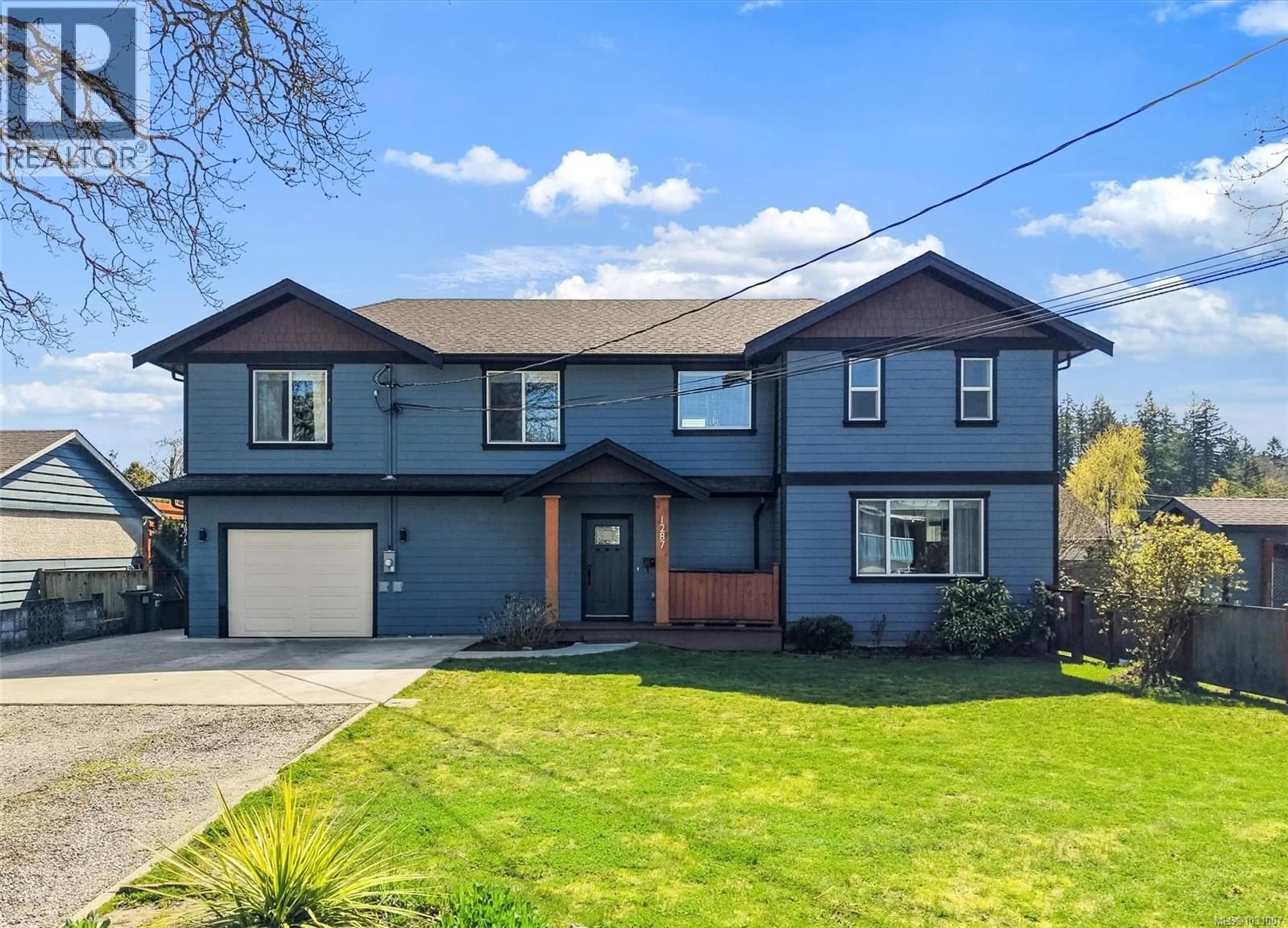 A pic from outside/outdoor area/front of a property/back of a property/a pic from drone, street for 1287 MARCHANT ROAD, Central Saanich British Columbia V8M1G5