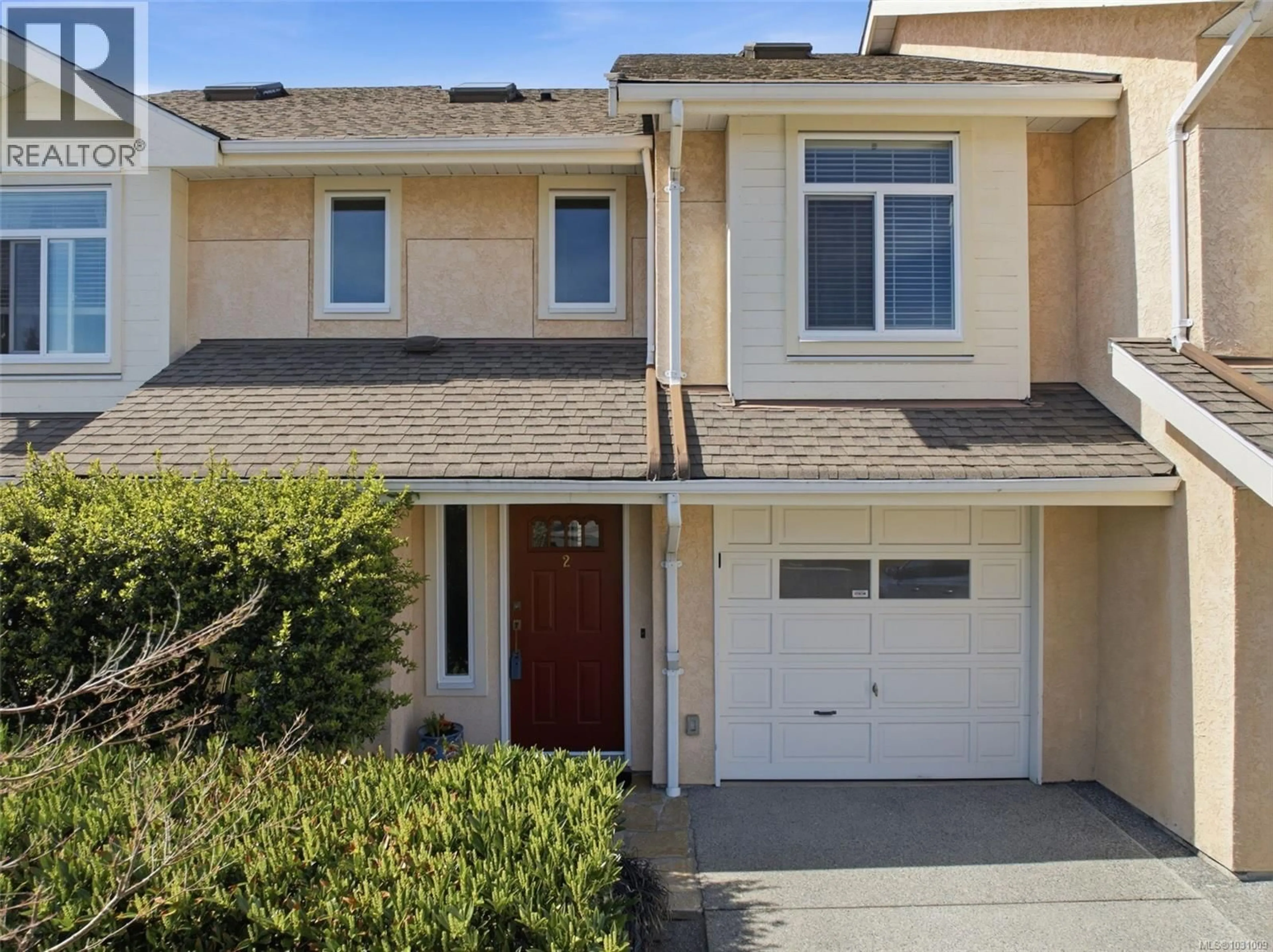 Home with vinyl exterior material, street for 2 - 10471 RESTHAVEN DRIVE, Sidney British Columbia V8L3H6