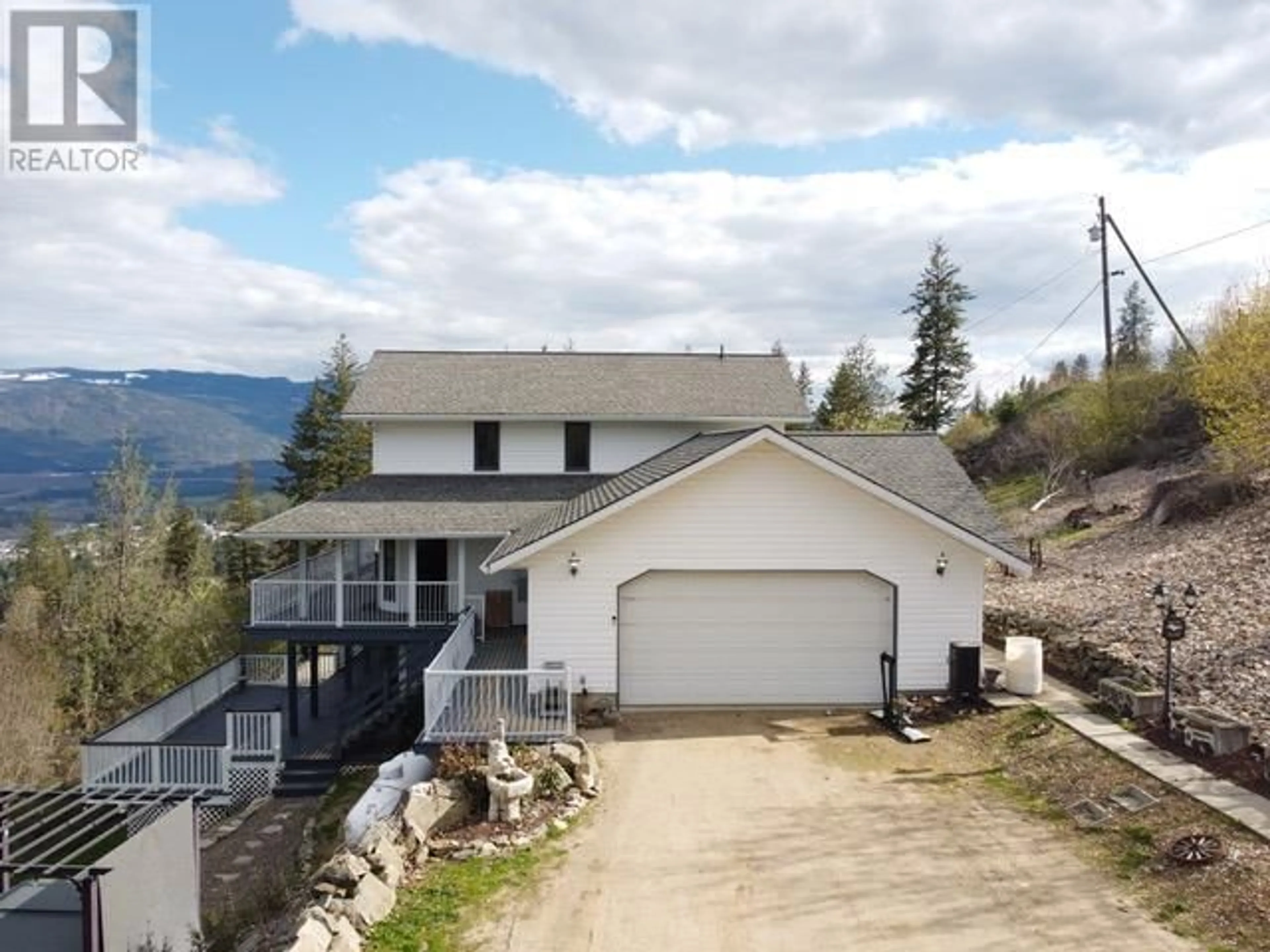 Frontside or backside of a home for 115 Twin Lakes Road, Enderby British Columbia V0E1V0