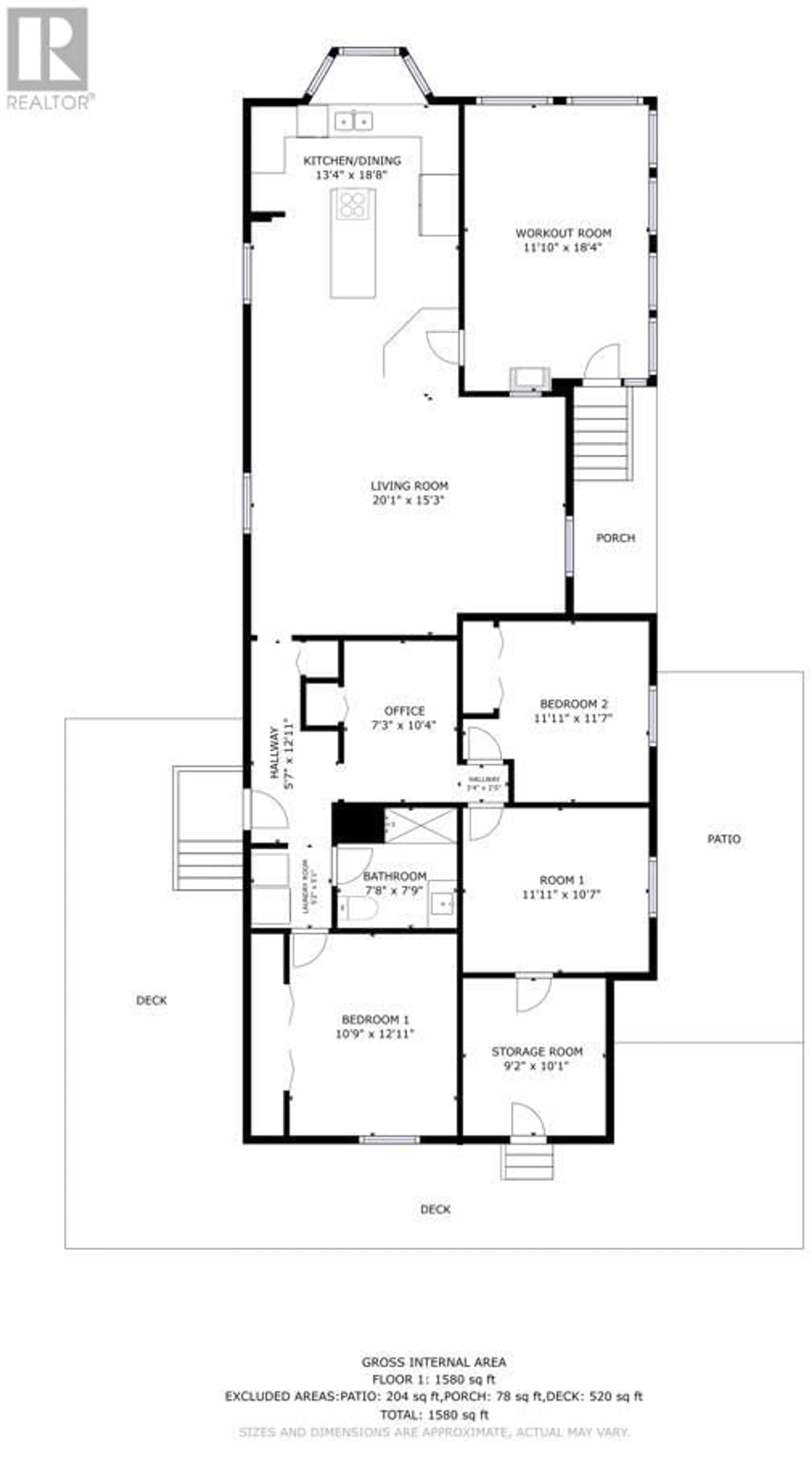 Floor plan for 1999 97 Highway S Unit# 244, West Kelowna British Columbia V1Z1B2