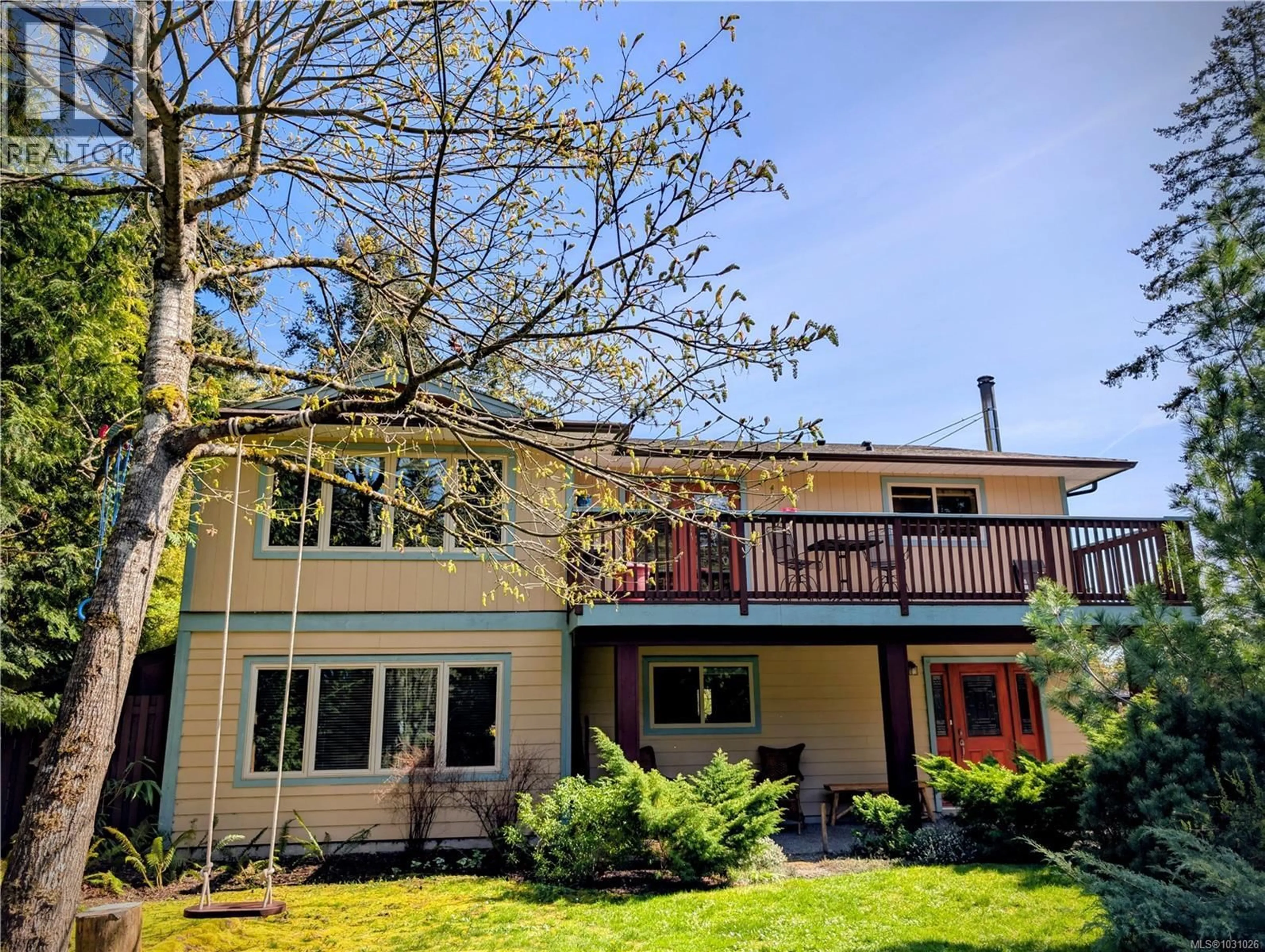 A pic from outside/outdoor area/front of a property/back of a property/a pic from drone, unknown for 2020 GRILSE ROAD, Gabriola Island British Columbia V0R1X7