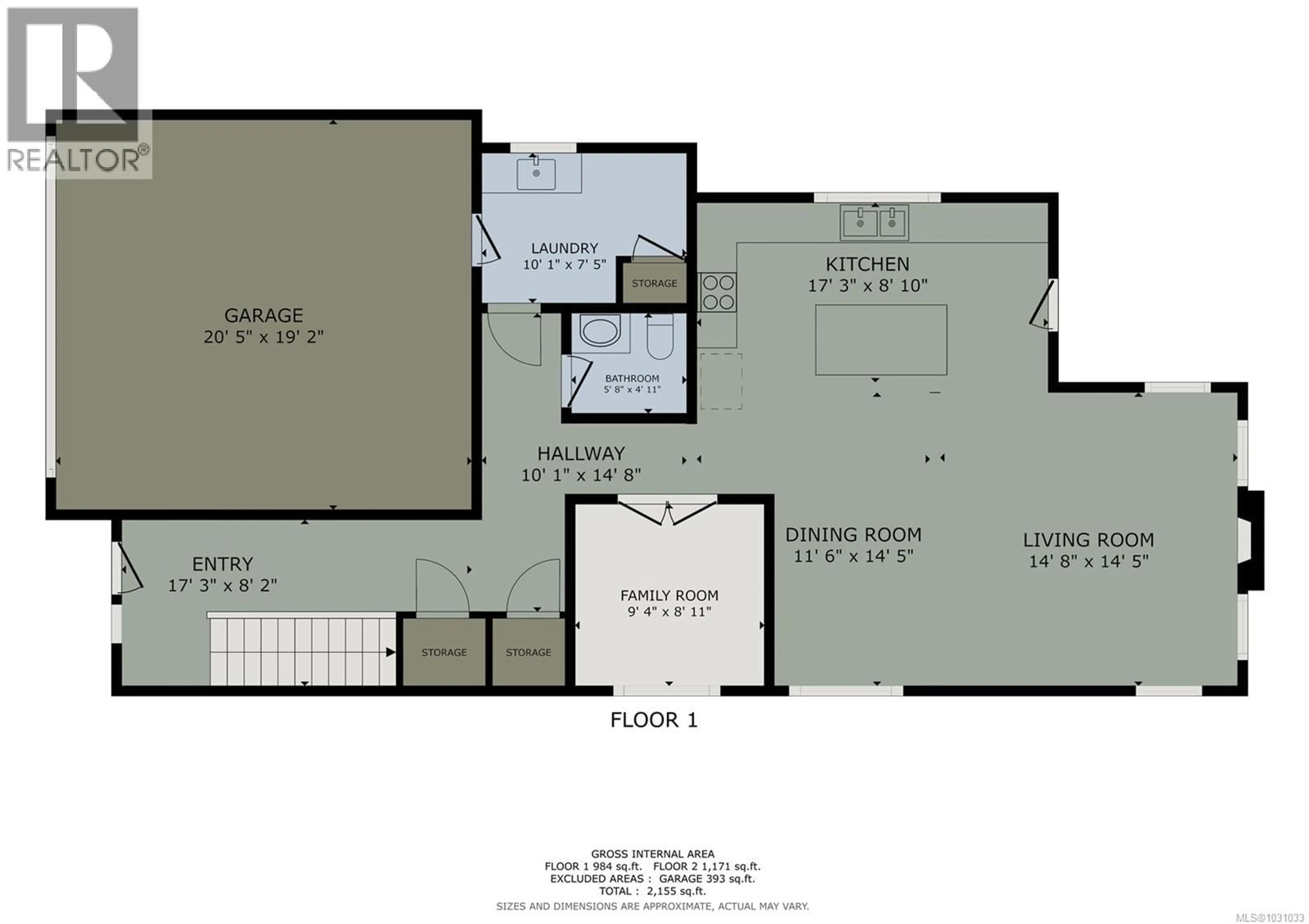 Floor plan for 5865 SYCAMORE STREET, Duncan British Columbia V9L3E3