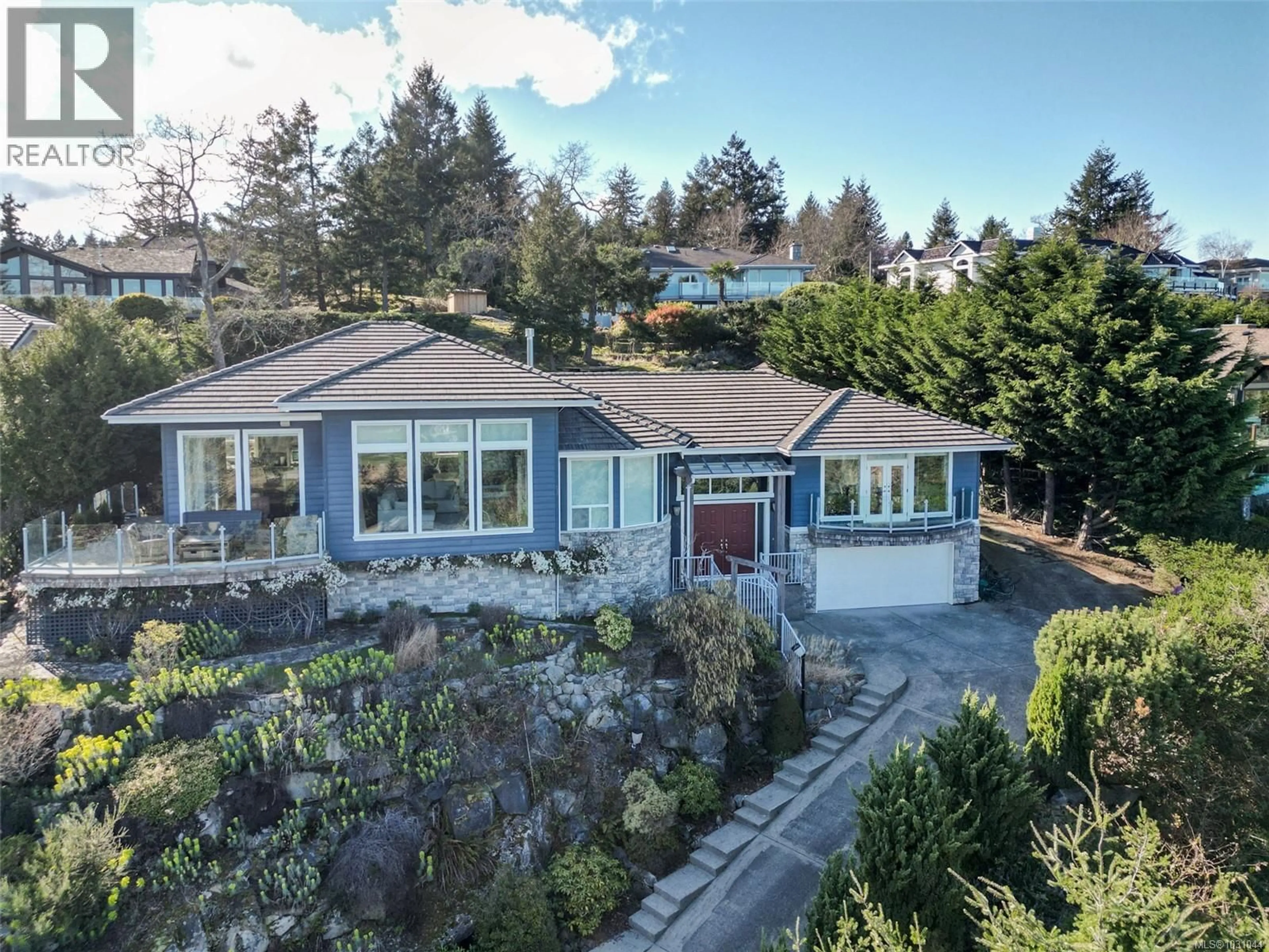 A pic from outside/outdoor area/front of a property/back of a property/a pic from drone, unknown for 3554 COLLINGWOOD DRIVE, Nanoose Bay British Columbia V9P9G4