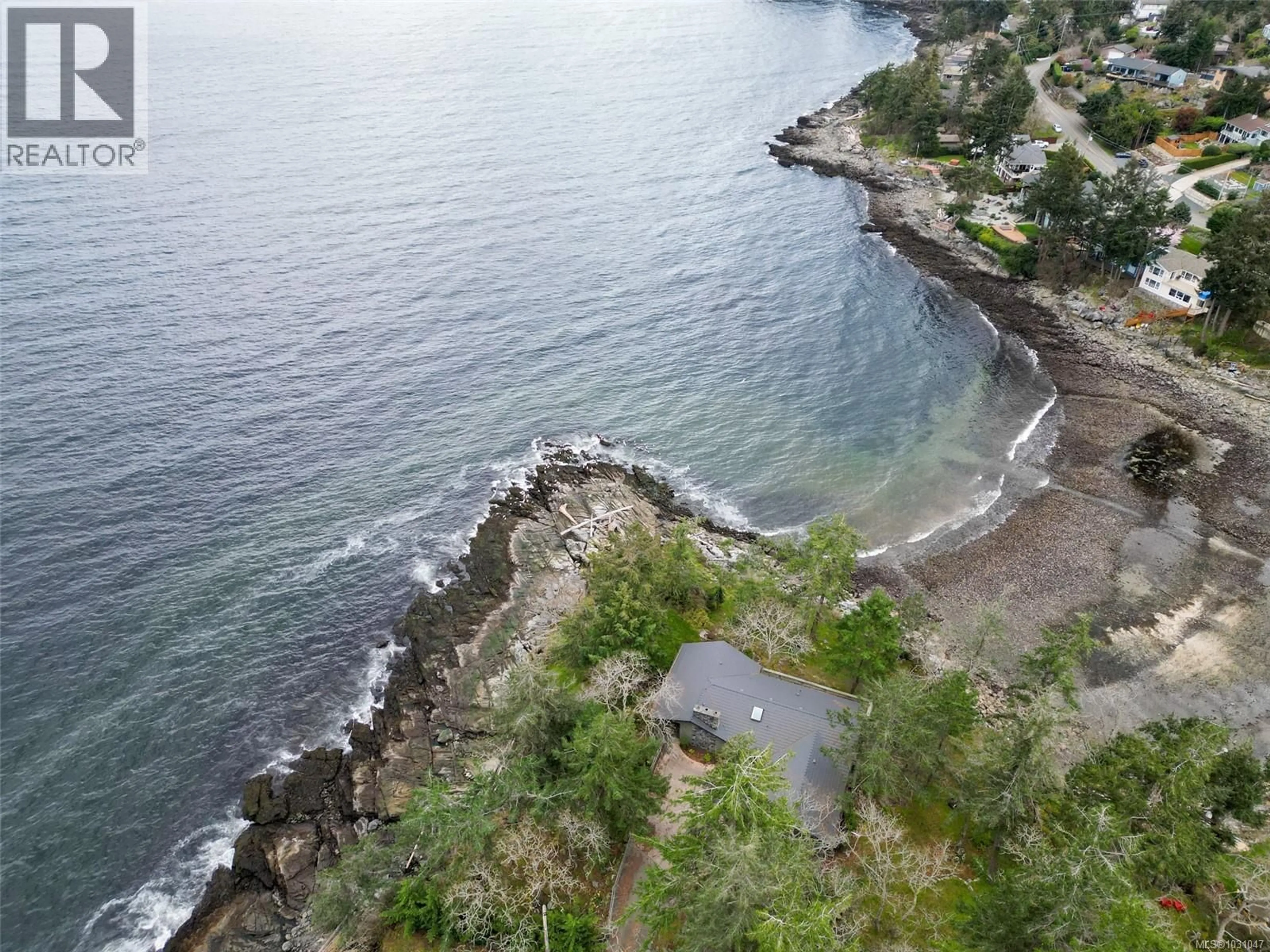 A pic from outside/outdoor area/front of a property/back of a property/a pic from drone, water/lake/river/ocean view for 3610 OUTRIGGER ROAD, Nanoose Bay British Columbia V9P9H3