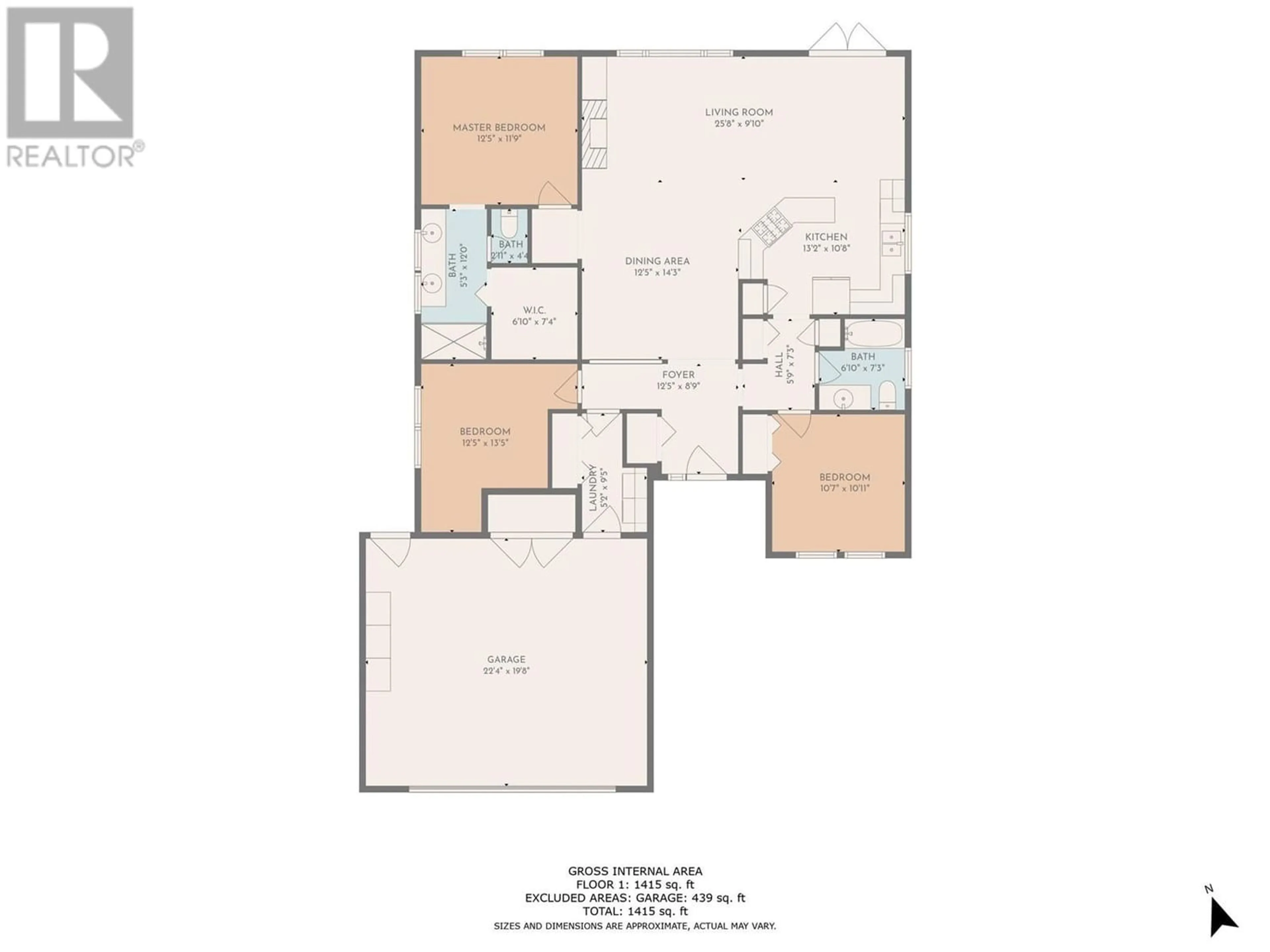 Floor plan for 4528 Gallaghers Edgewood Drive, Kelowna British Columbia V1W5E6