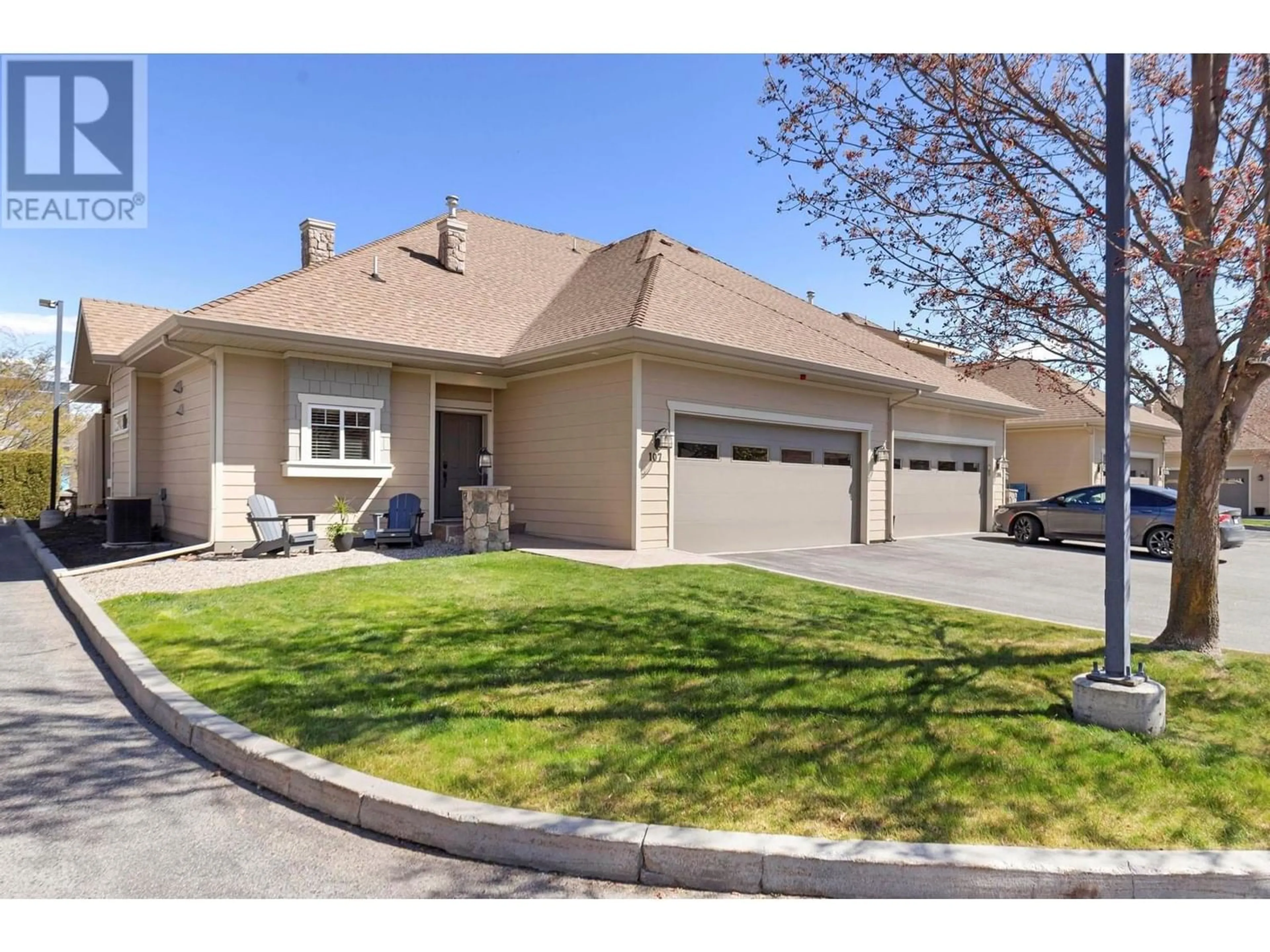 Frontside or backside of a home for 690 Lequime Road Unit# 107, Kelowna British Columbia V1W5B8