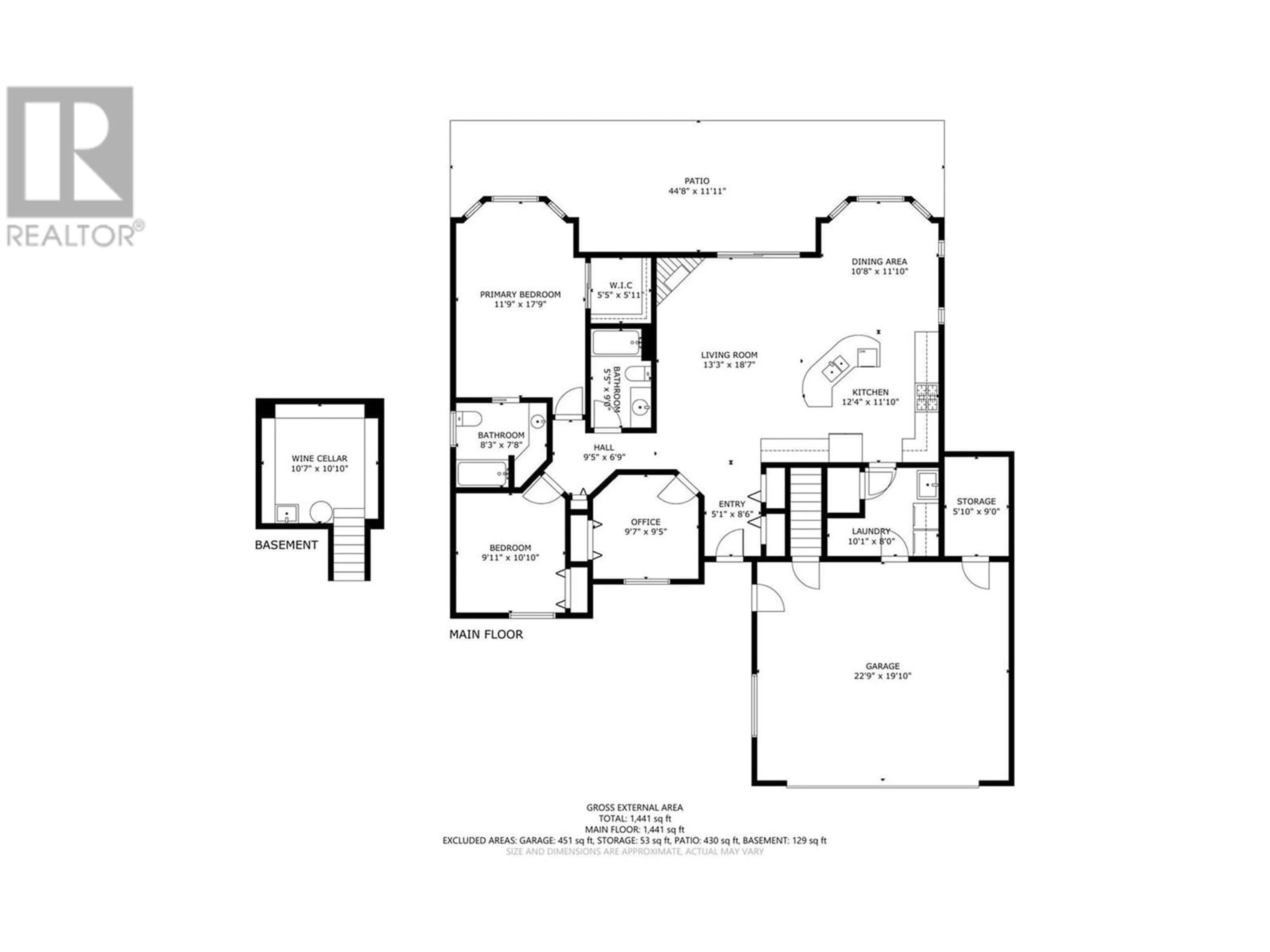 Floor plan for 648 6TH Avenue, Vernon British Columbia V1H1Z1