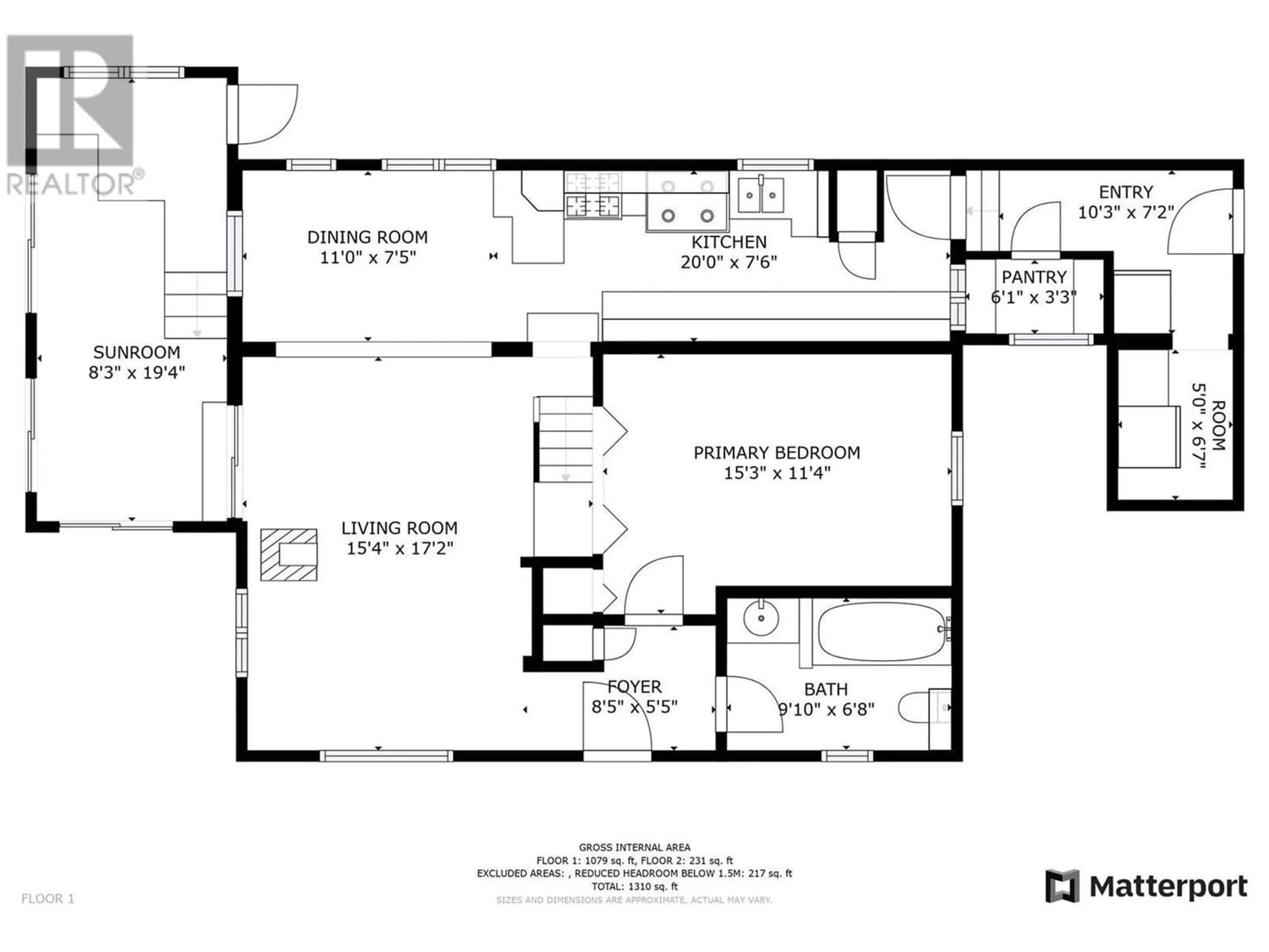 Floor plan for 650 Trinity Valley Road, Lumby British Columbia V0E2G4