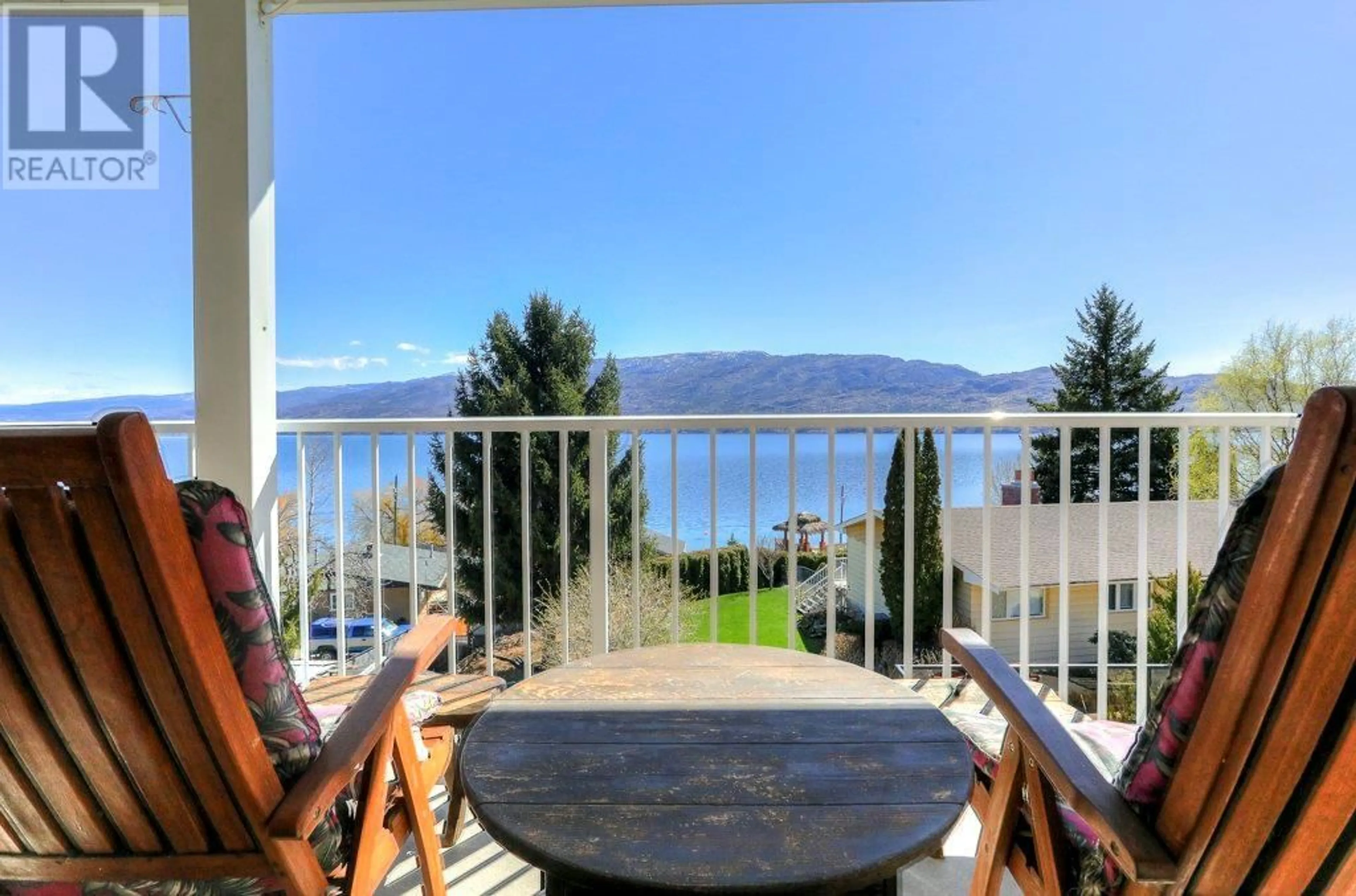 Balcony in the apartment for 5331 Buchanan Road, Peachland British Columbia V0H1X1