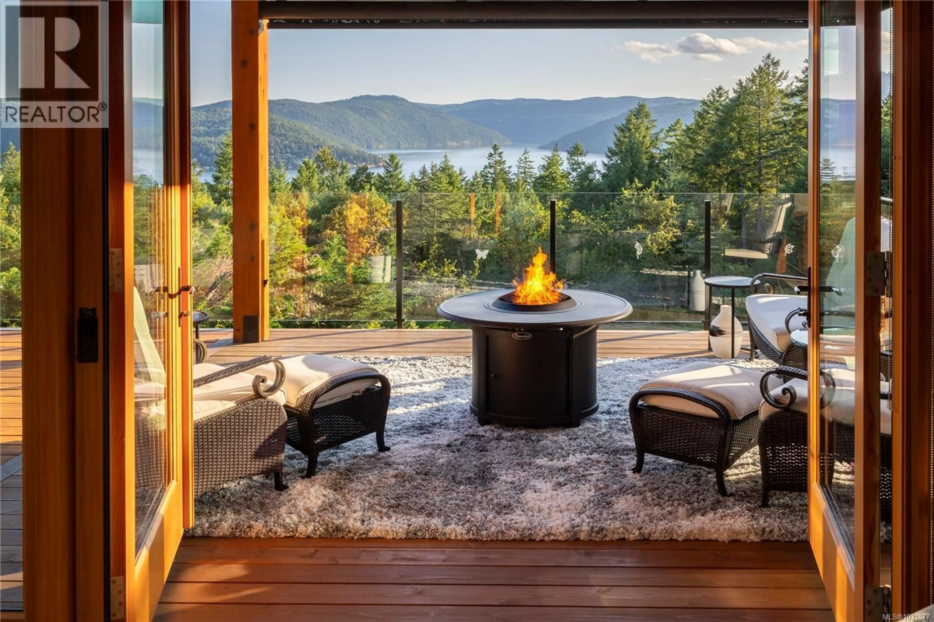 Patio, water/lake/river/ocean view for 8100 WOODWYN TERRACE, Central Saanich British Columbia V8M1S2