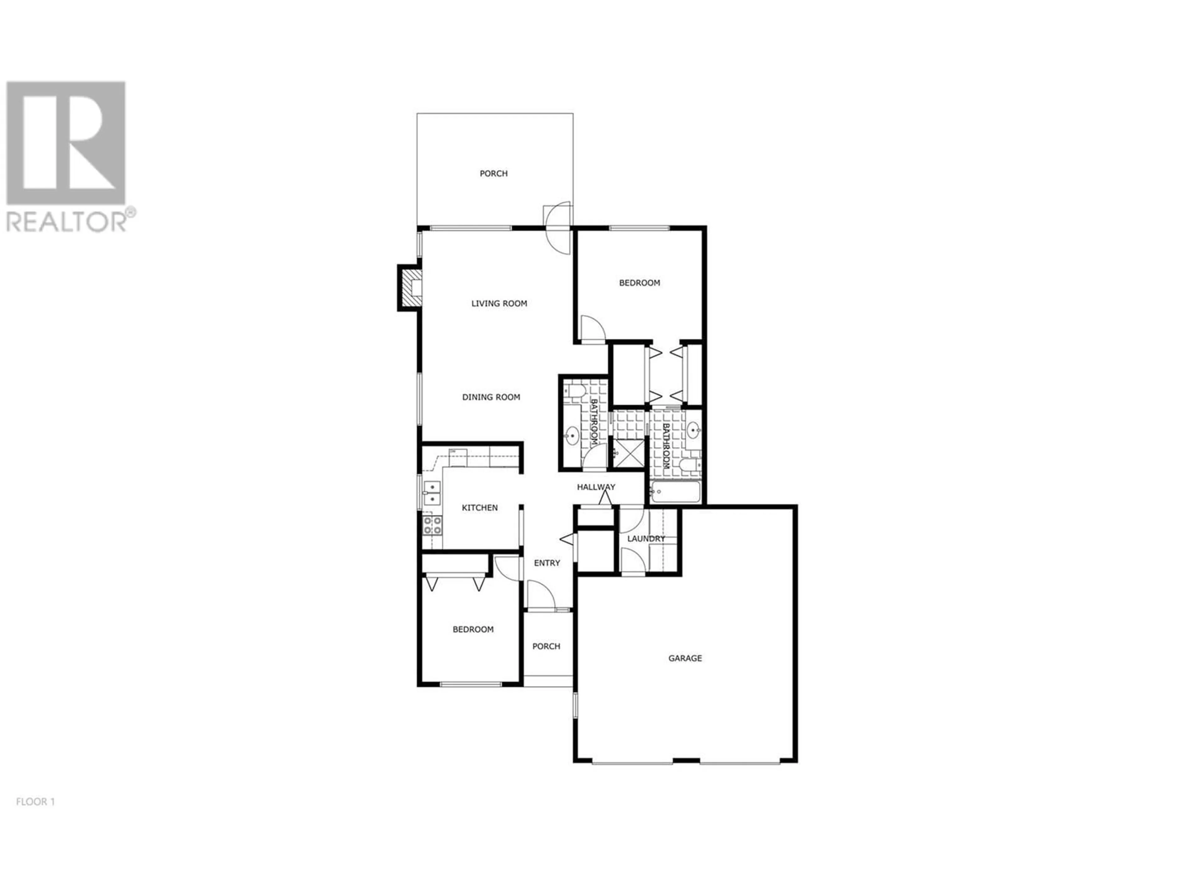 Floor plan for 2675 Pine Avenue Unit# 1, Lumby British Columbia V0E2G5