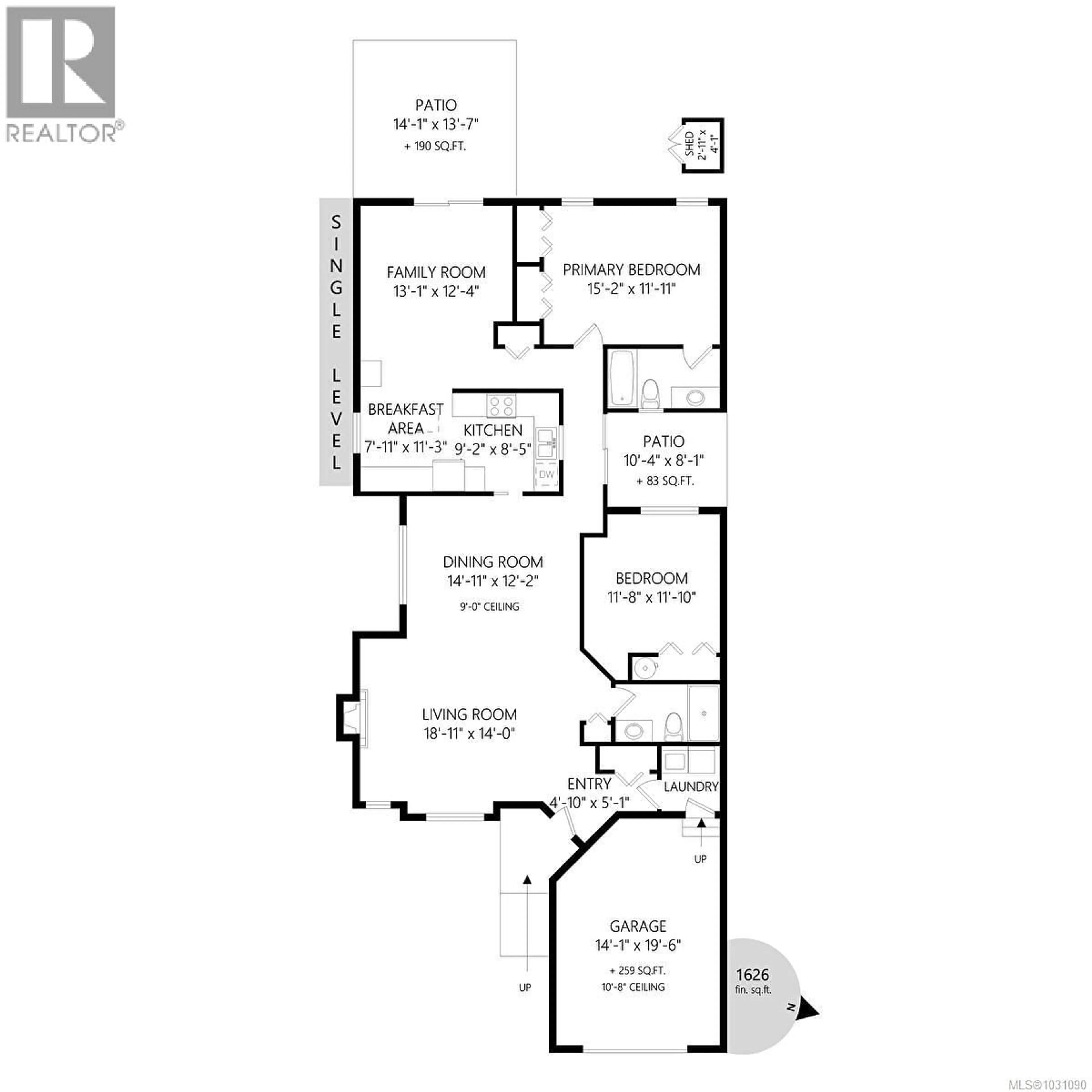 Floor plan for 7972 POLO PARK CRESCENT, Central Saanich British Columbia V8M2J2
