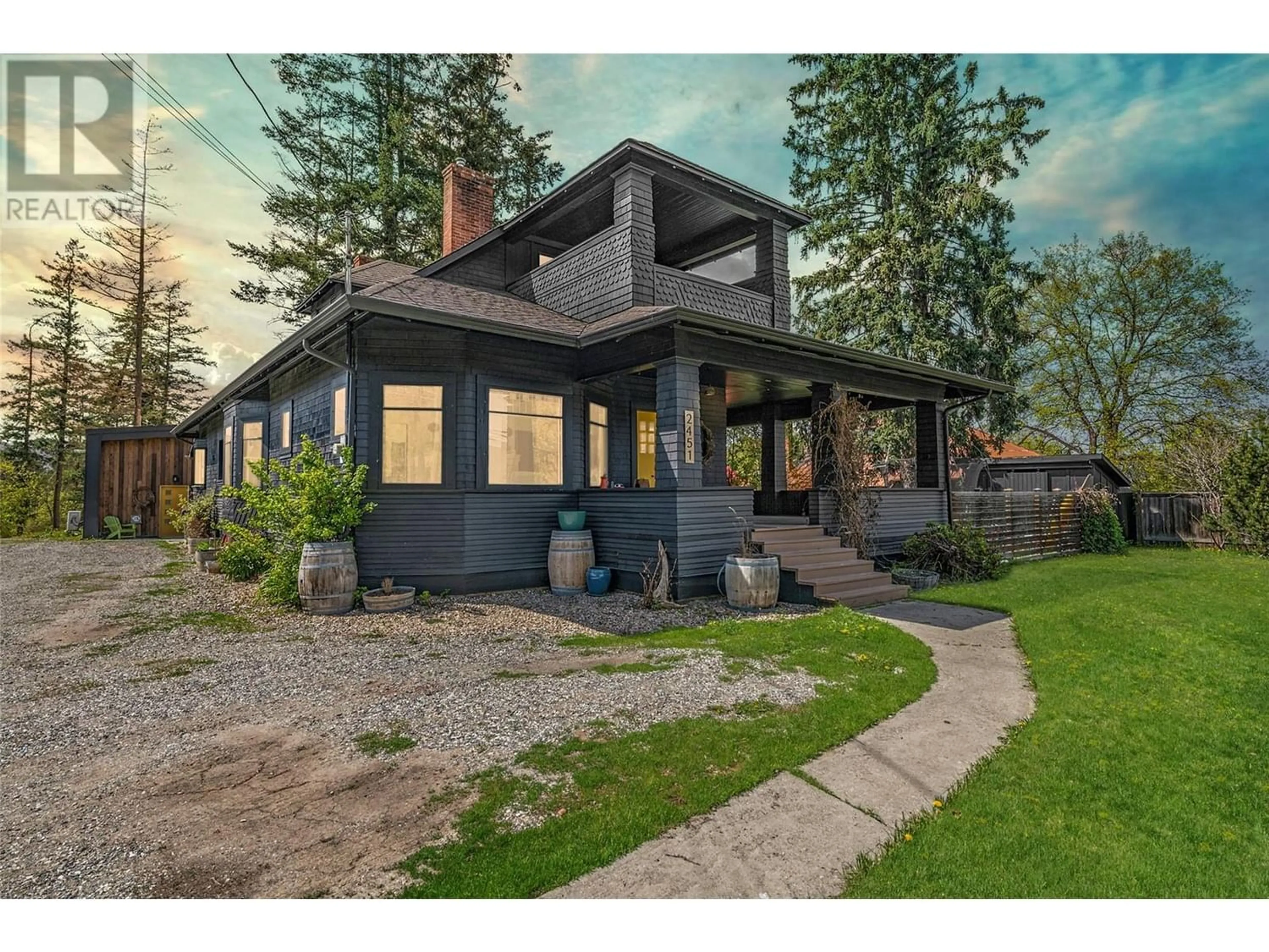 Frontside or backside of a home for 2451 Okanagan Street, Armstrong British Columbia V0E1B1