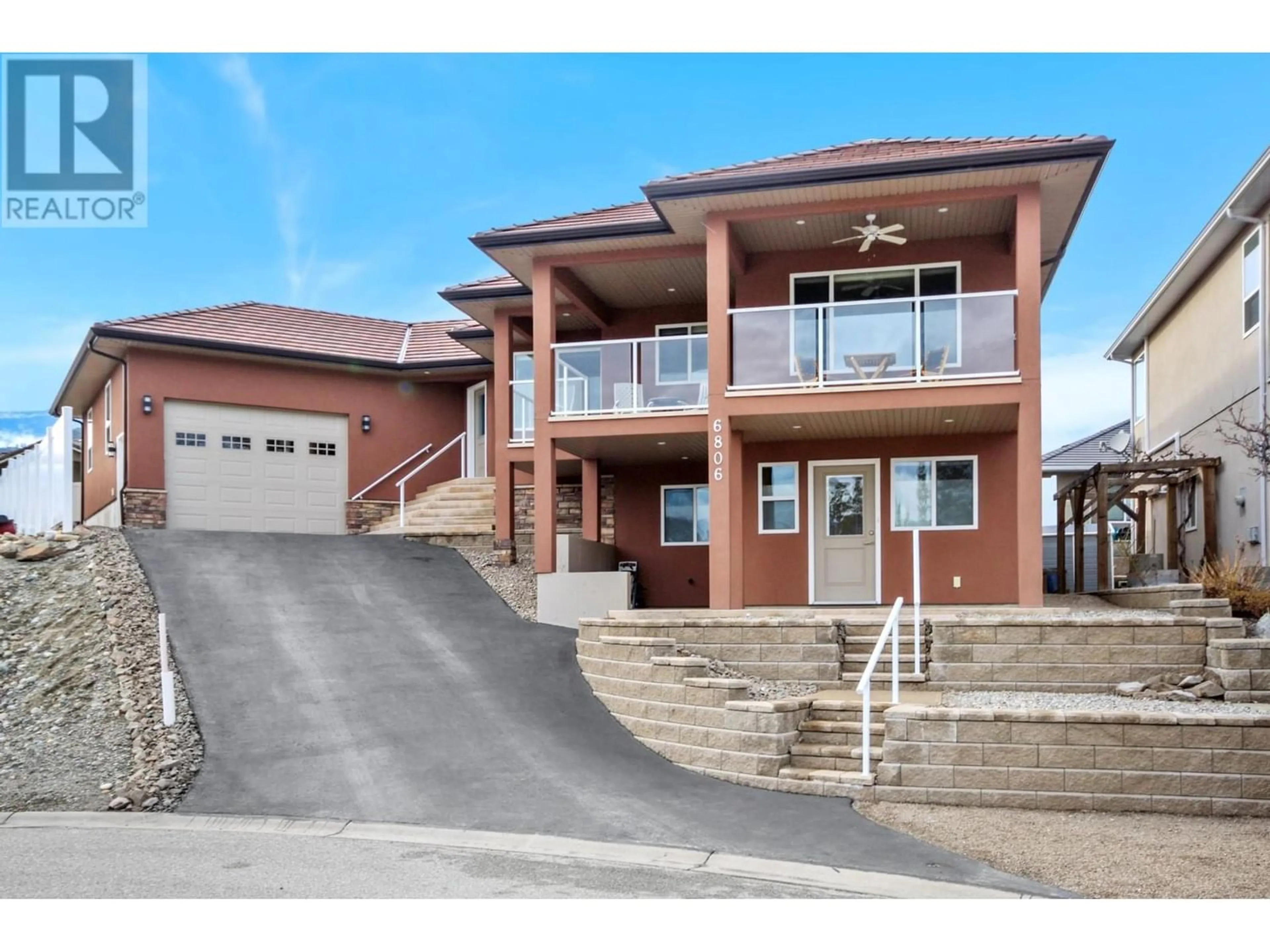 Frontside or backside of a home for 6806 Cabernet Place, Oliver British Columbia V0H1T4