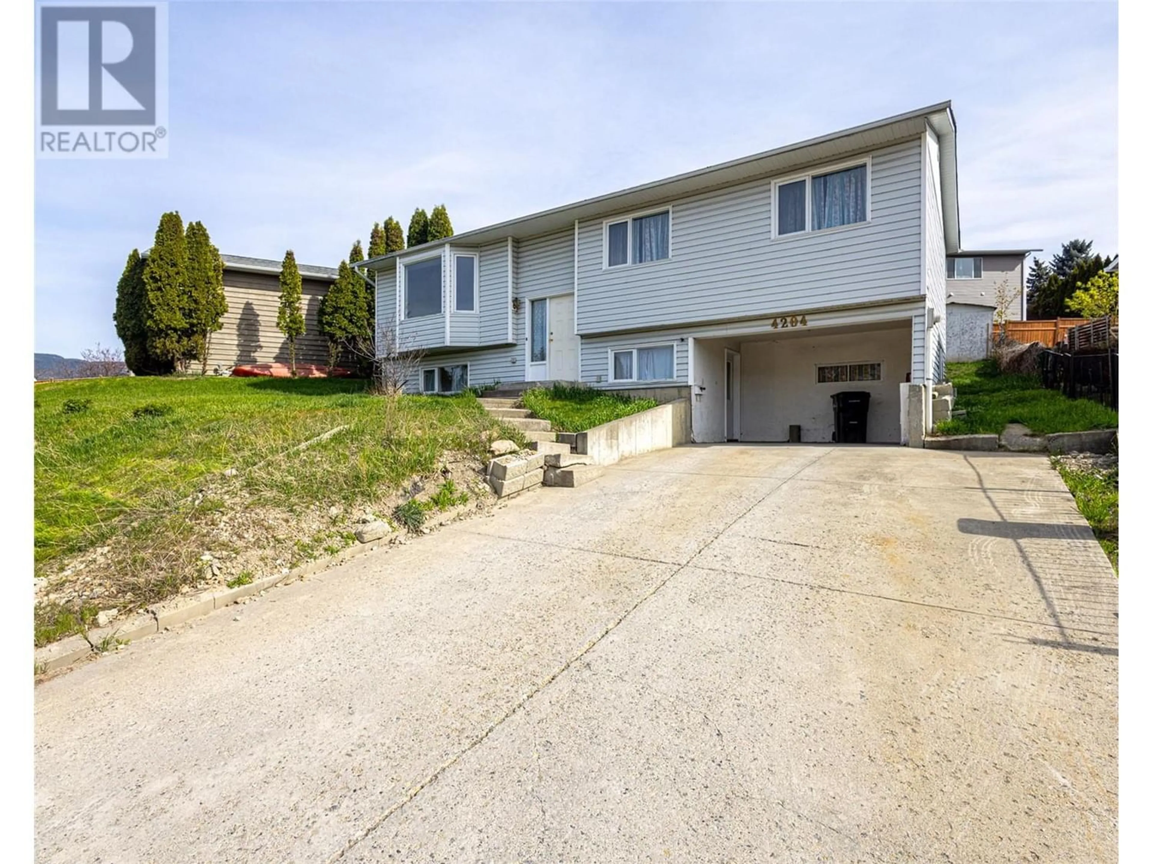 Frontside or backside of a home for 4204 Westview Drive, Vernon British Columbia V1T7M6