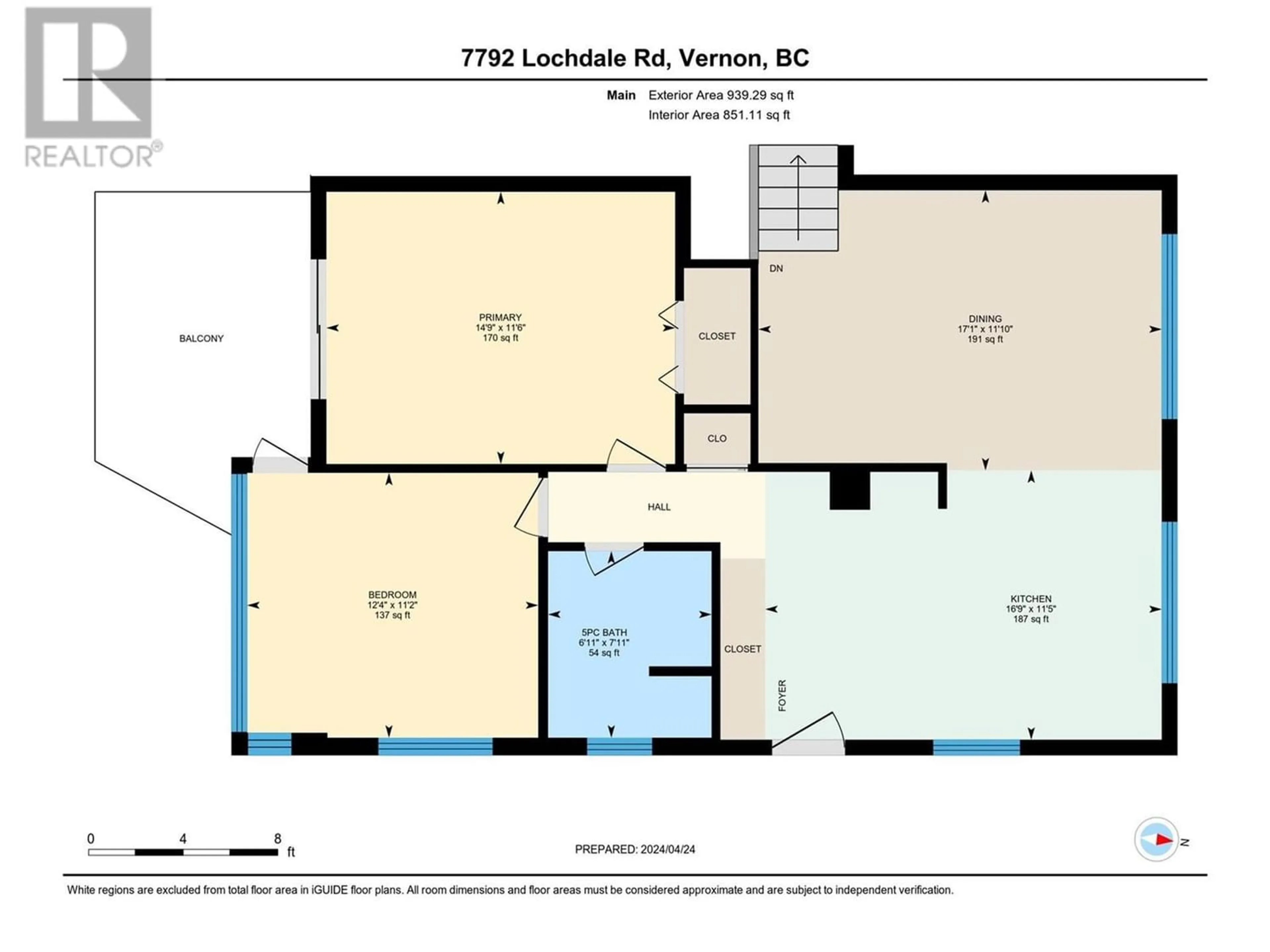 Floor plan for 7792 Lochdale Road, Vernon British Columbia V1B3R8