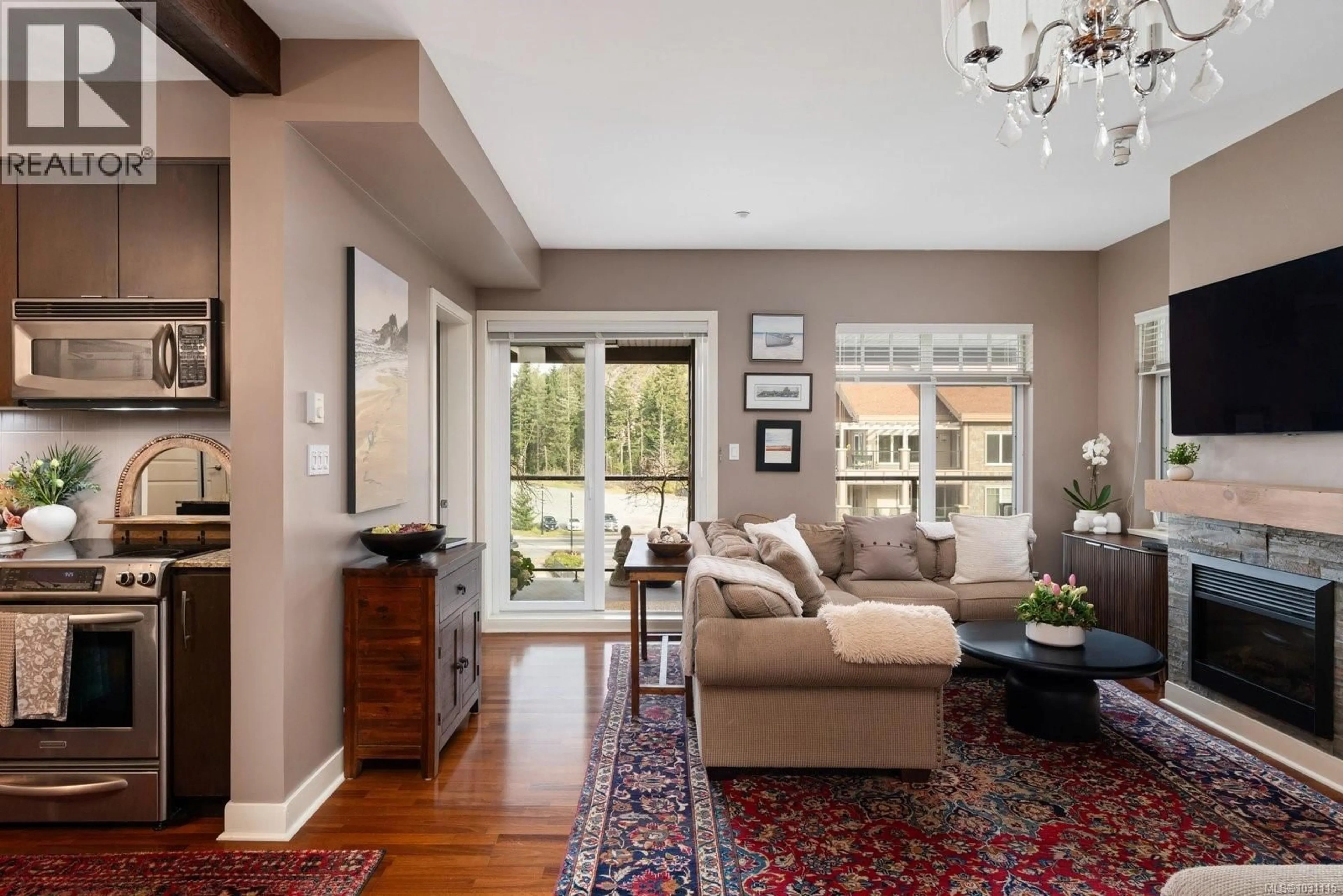 Living room with furniture, unknown for 301 - 1375 BEAR MOUNTAIN PARKWAY, Langford British Columbia V9B0C9