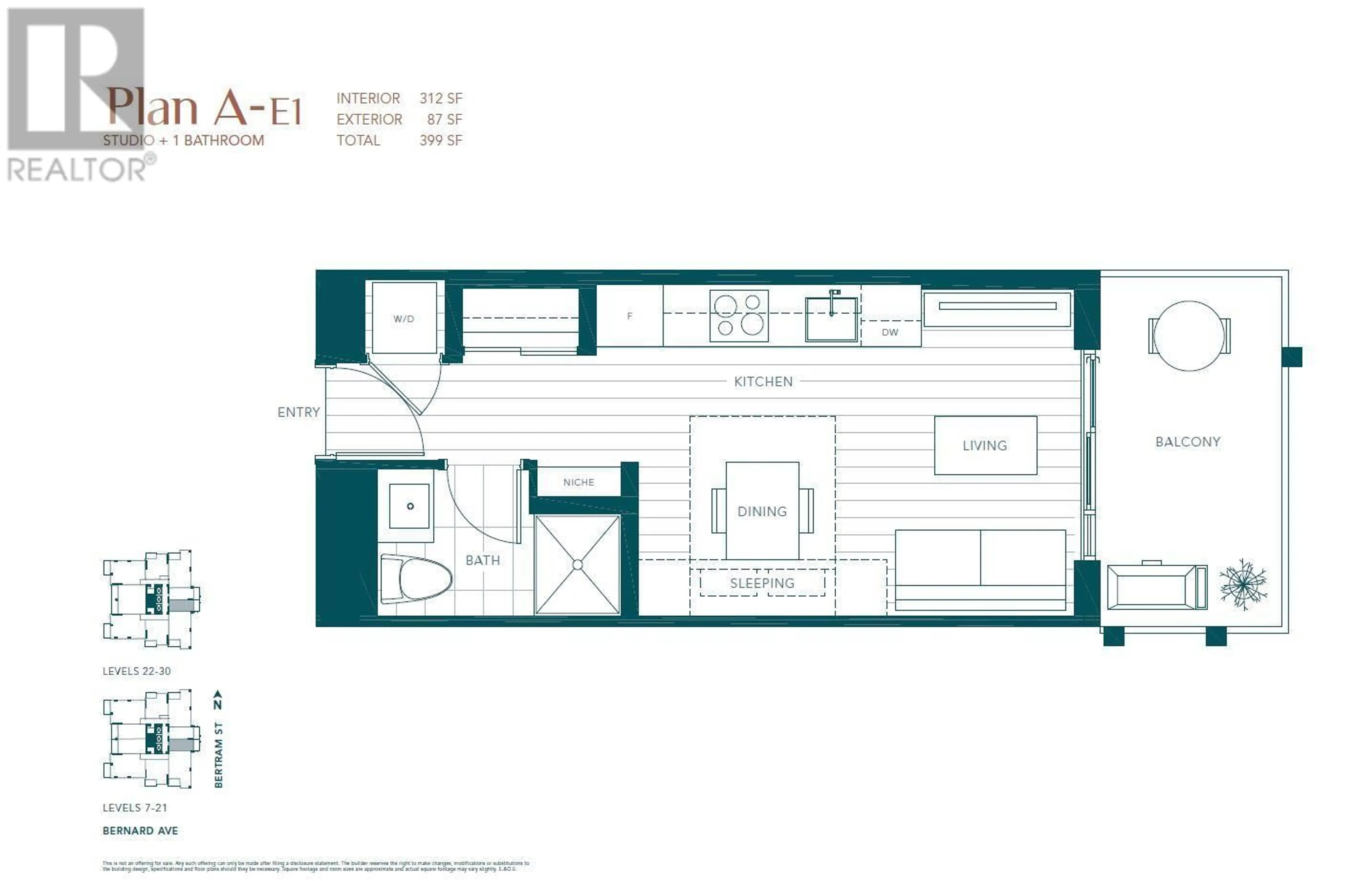 Floor plan for 1488 Bertram Street Unit# 2306, Kelowna British Columbia V1Y6P2