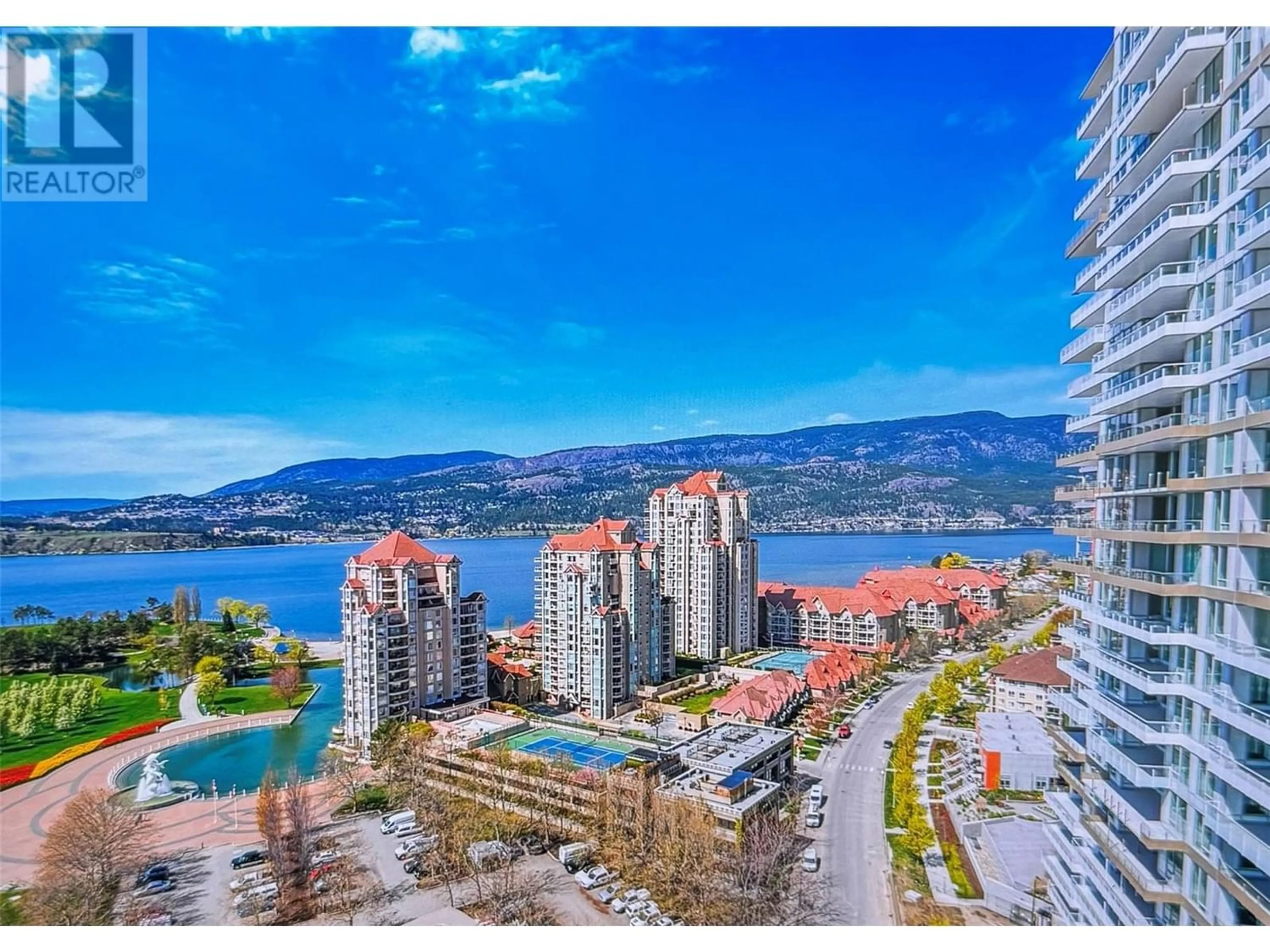 A pic from exterior of the house or condo, lake for 1088 Sunset Drive Unit# 334, Kelowna British Columbia V1Y9W1