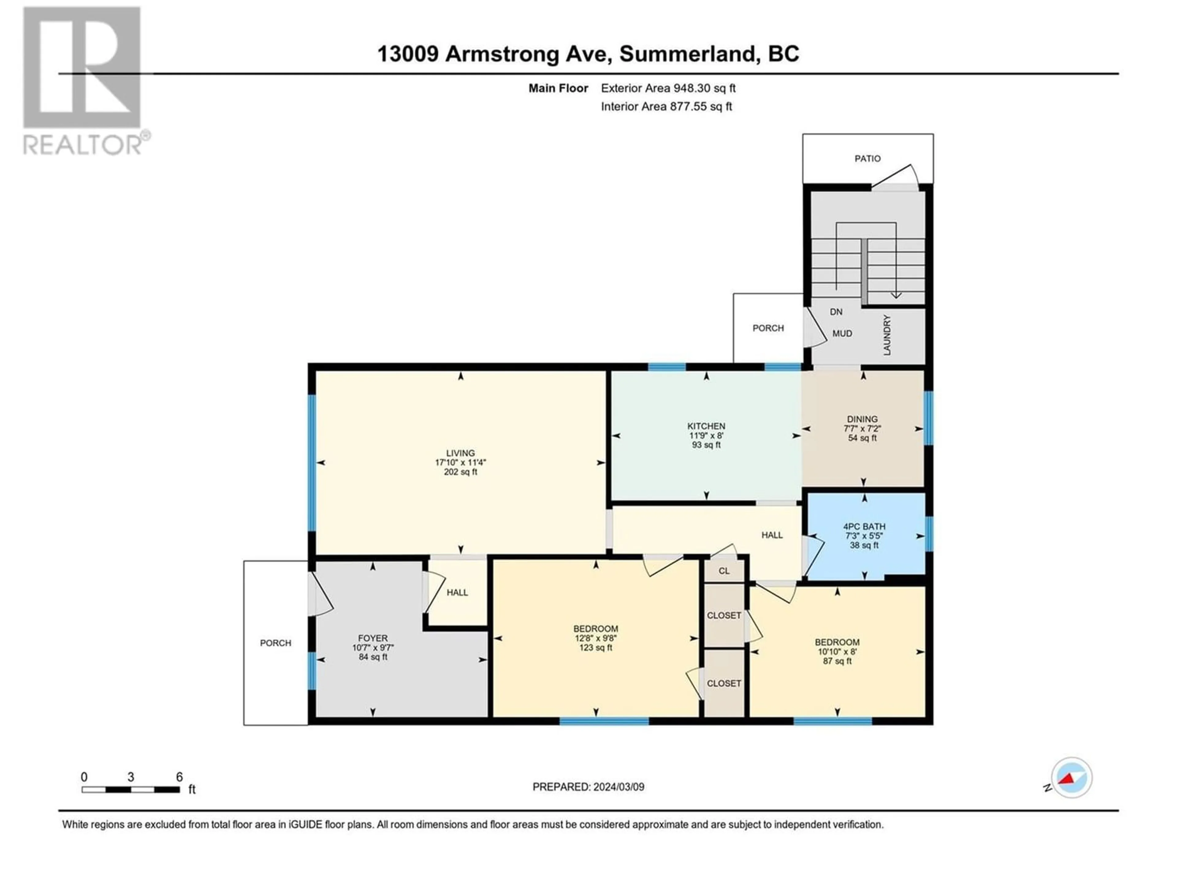 Floor plan for 13009 Armstrong Avenue, Summerland British Columbia V0H1Z0