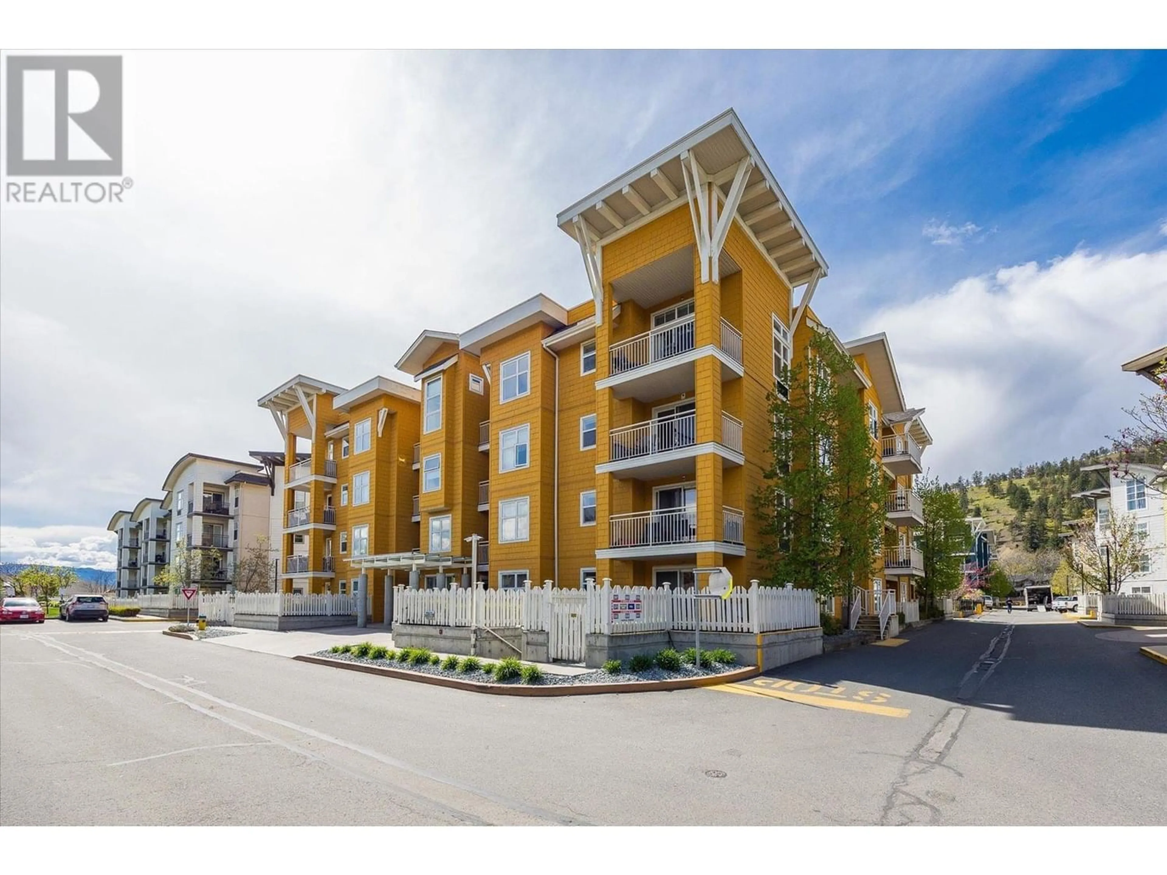 A pic from exterior of the house or condo for 571 Yates Road Unit# 107, Kelowna British Columbia V1V2V5
