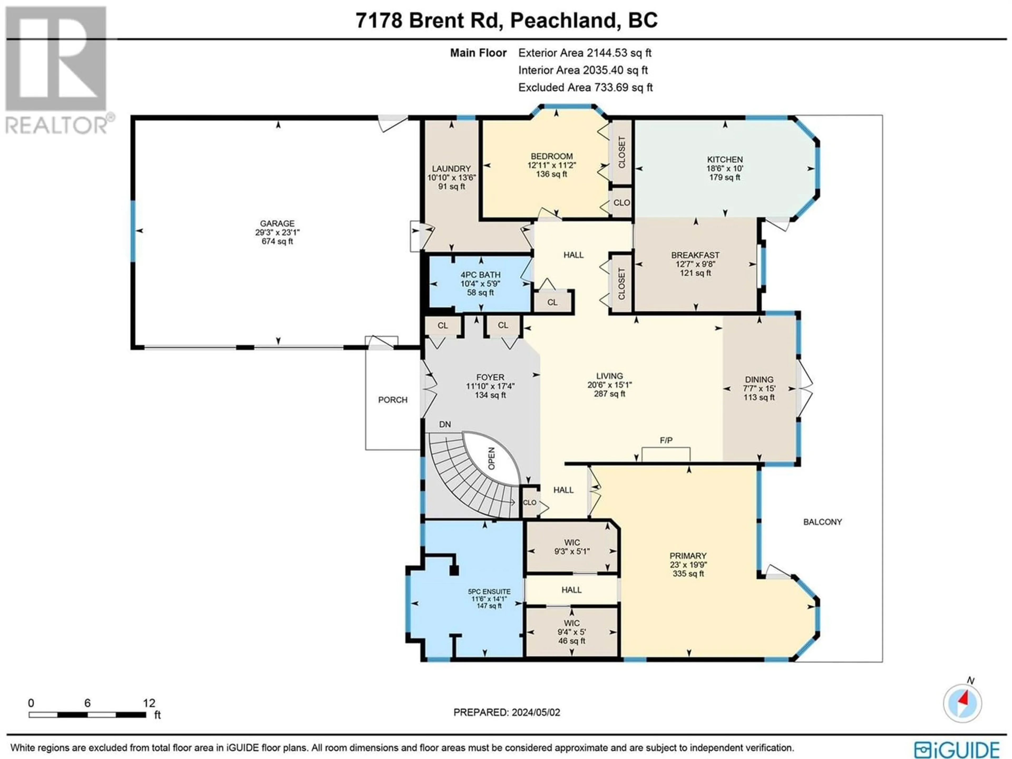 Floor plan for 7178 Brent Road N, Peachland British Columbia V0H1X0