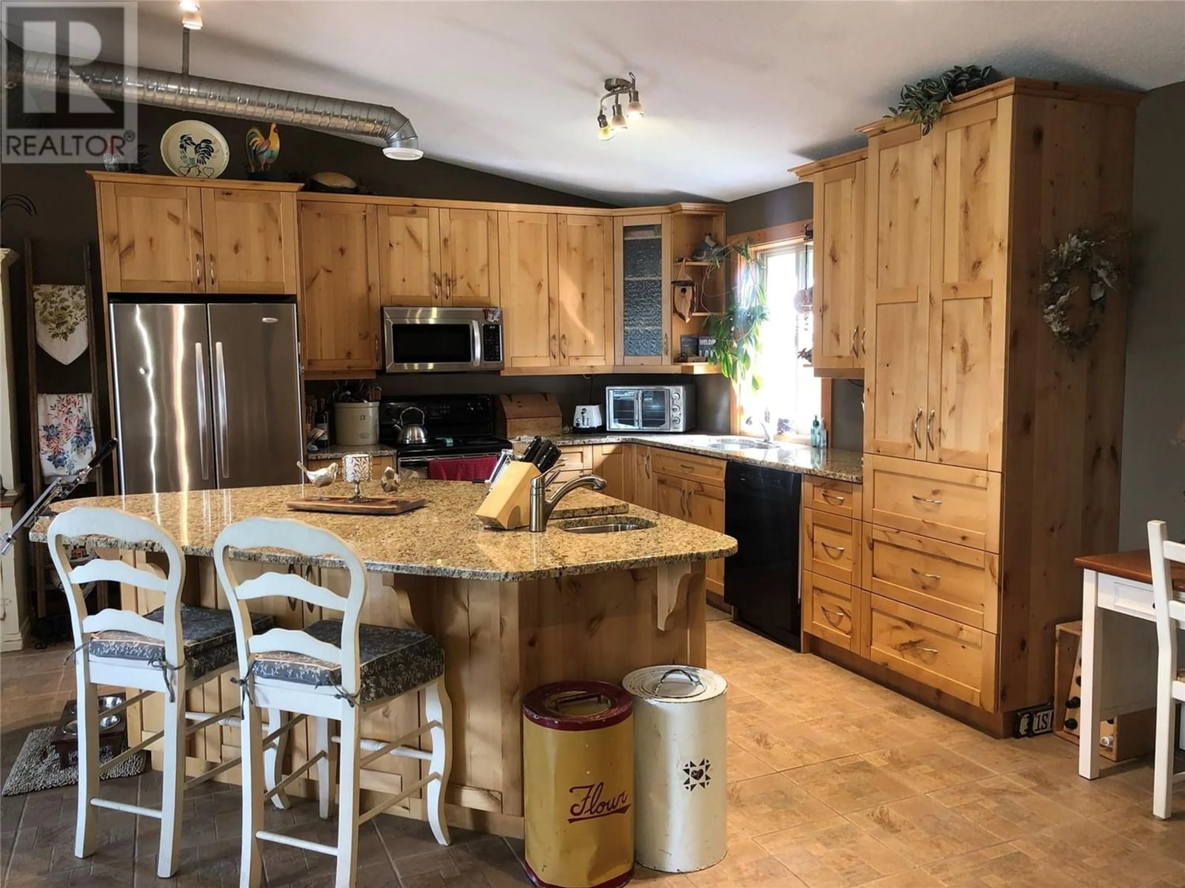 Rustic kitchen, wood floors, cottage for 6853 Squilax - Anglemont Road Lot# 1, Magna Bay British Columbia V0E1M7