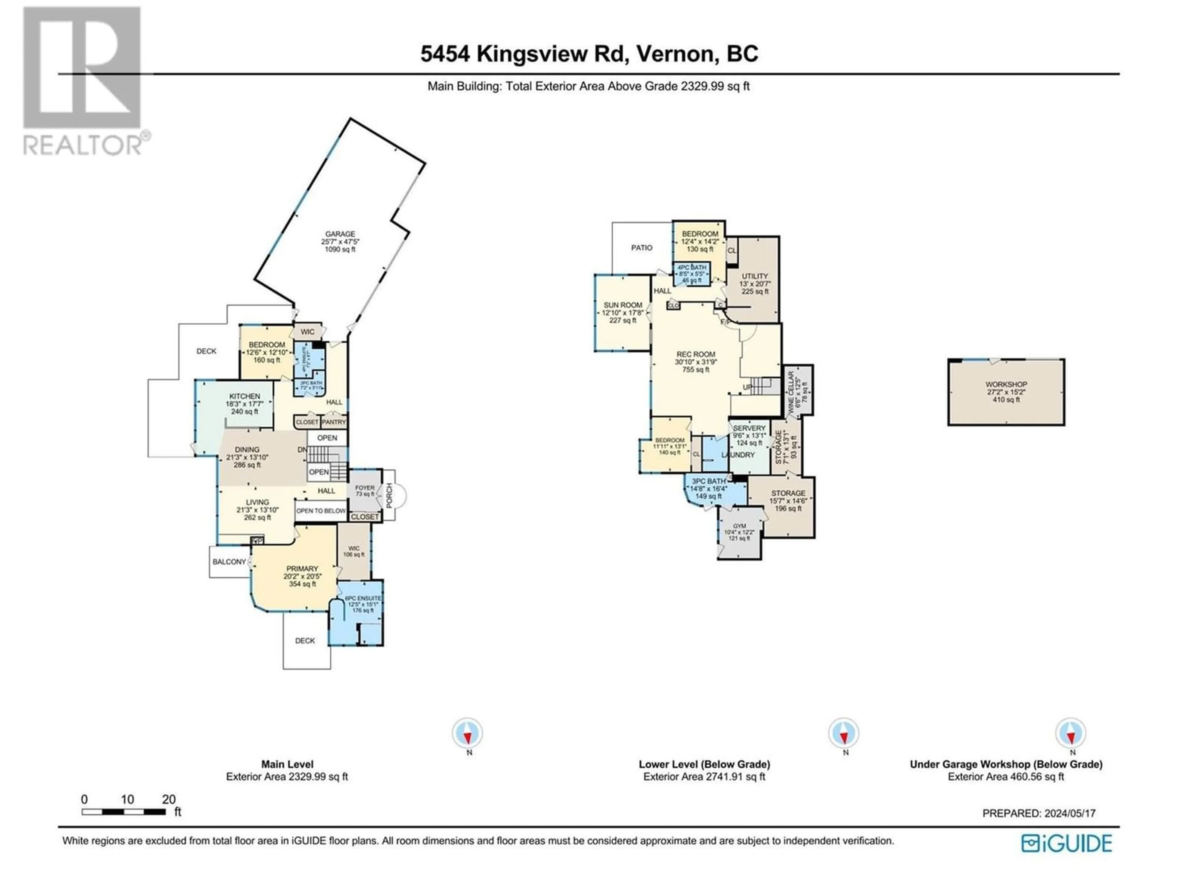 Floor plan for 5454 Kingsview Road, Vernon British Columbia V1B3J5