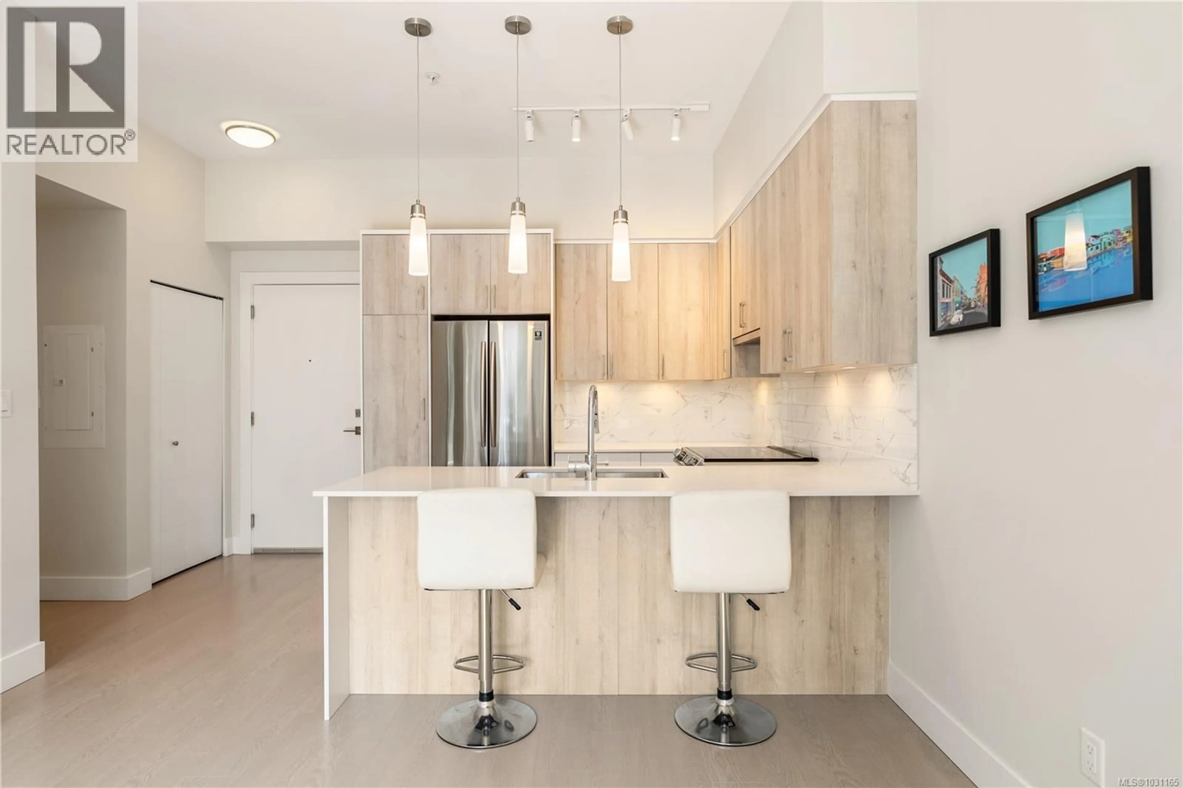 Open concept kitchen, unknown for 602 - 1450 GLENTANA ROAD, View Royal British Columbia V9A2P8