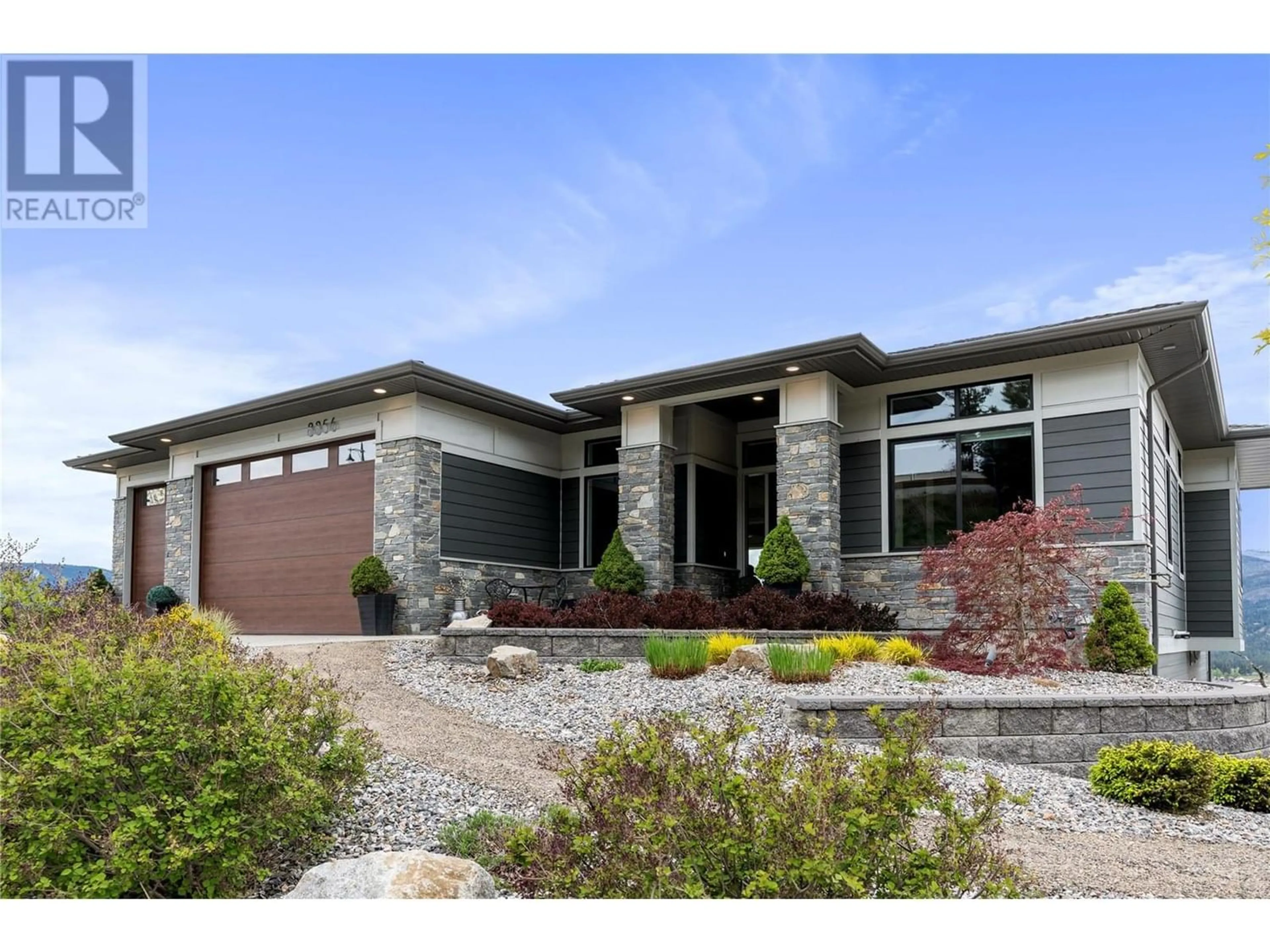 Home with brick exterior material for 8856 Somerset Place, Vernon British Columbia V1H2L5