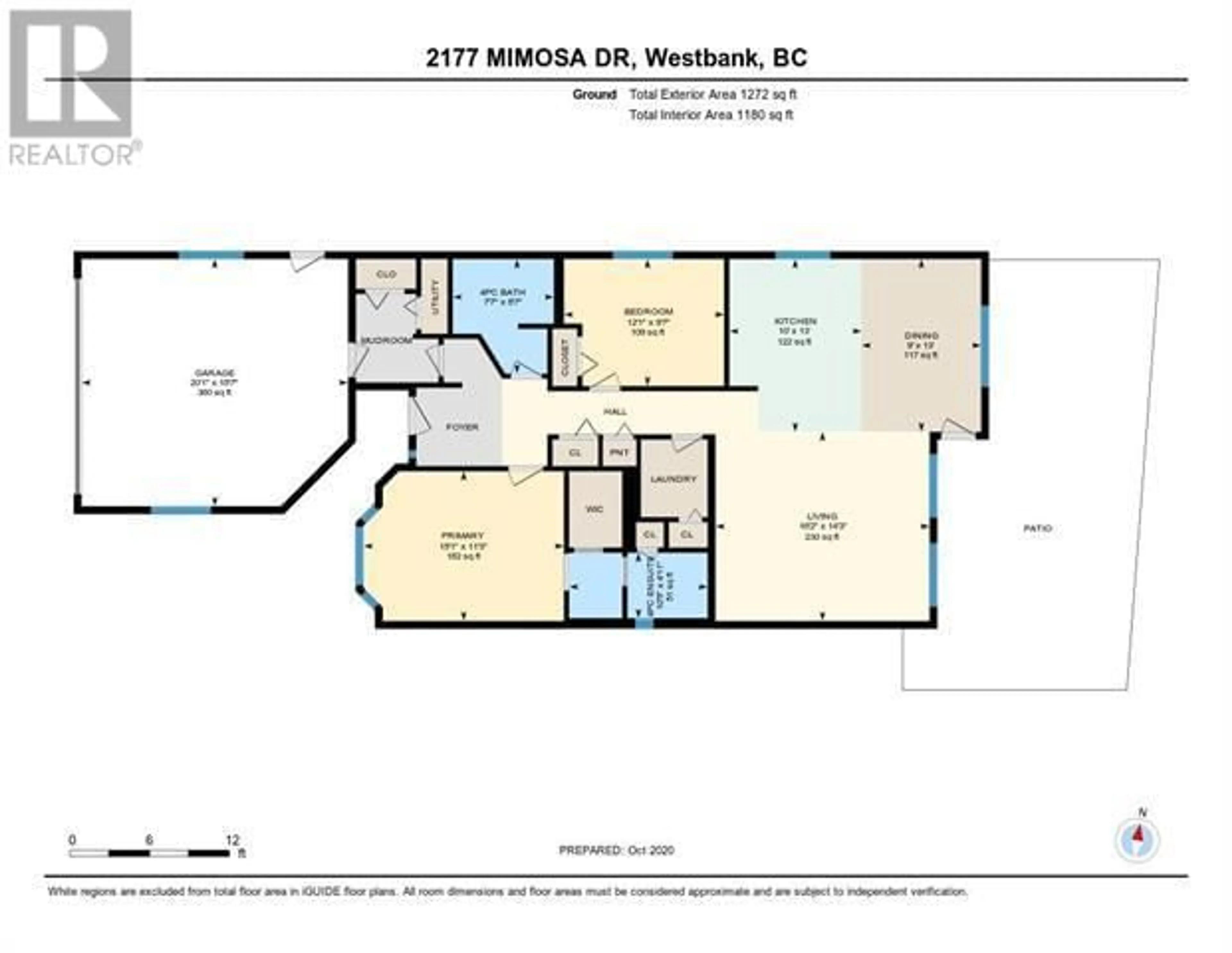 Floor plan for 2177 Mimosa Drive Lot# 360-35, West Kelowna British Columbia V4T3A5