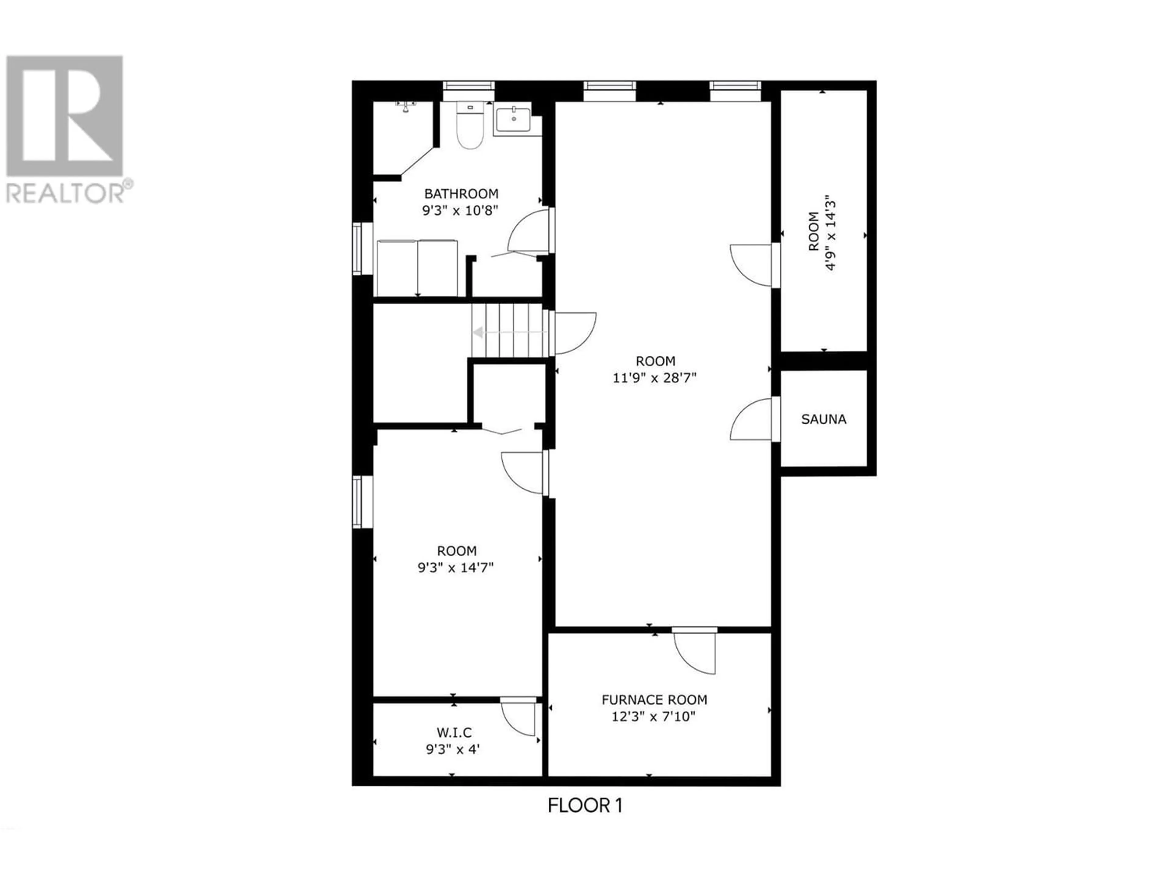Floor plan for 901 Barrington Avenue, Penticton British Columbia V2A1S2