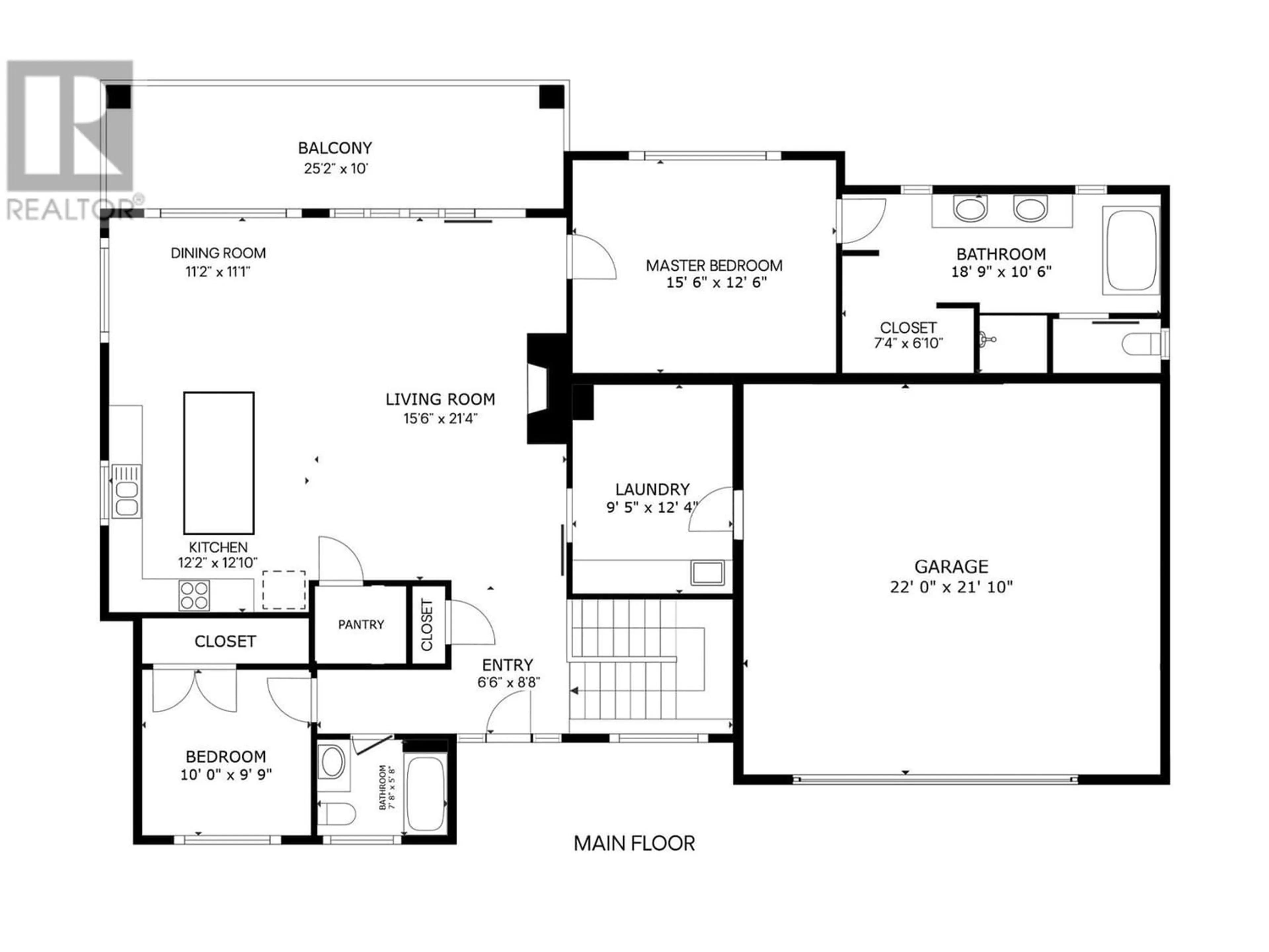 Floor plan for 830 Westview Way Unit# 28, West Kelowna British Columbia V1Z0A5