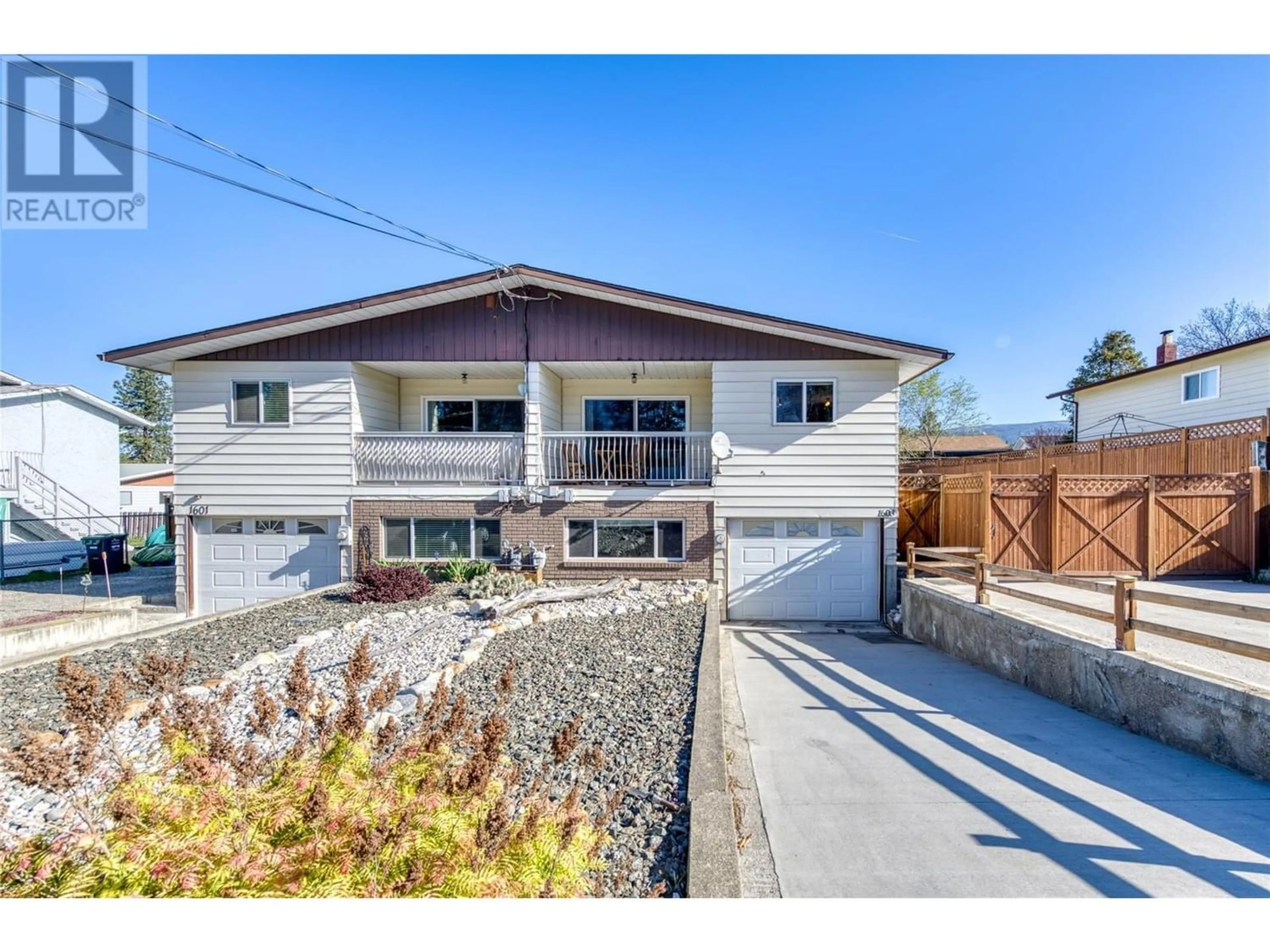 Frontside or backside of a home for 1603 Carmi Avenue, Penticton British Columbia V2A6Y1