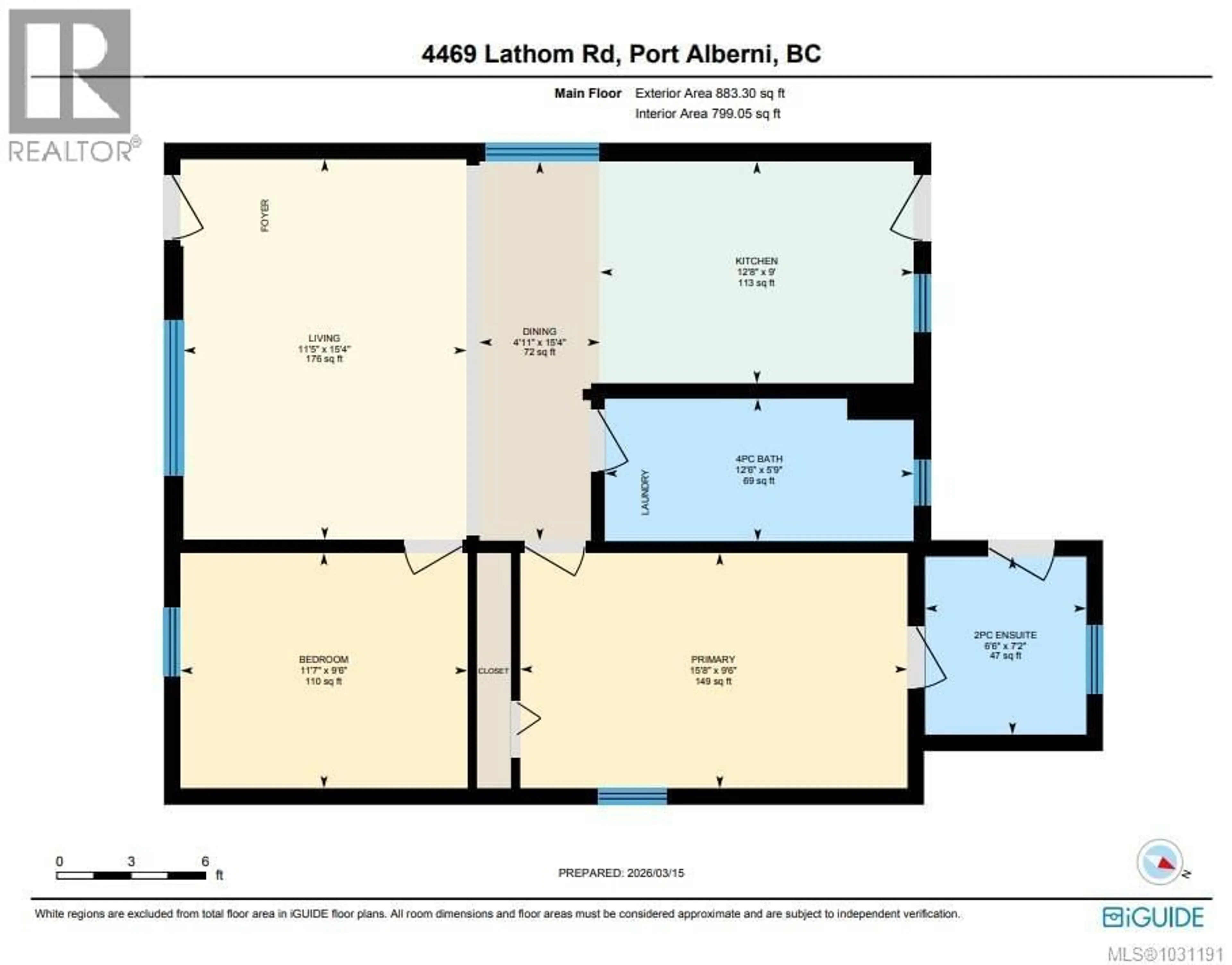Floor plan for 4469 LATHOM ROAD, Port Alberni British Columbia V9Y5S8