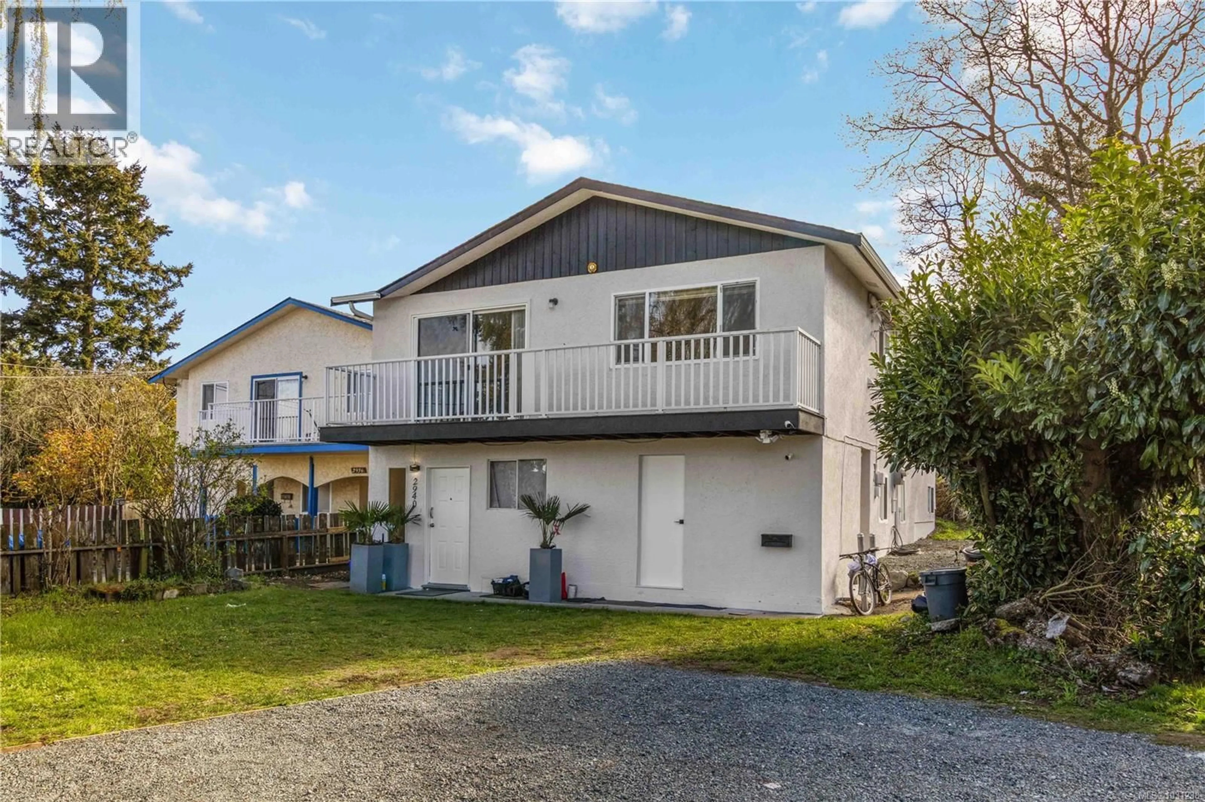 Home with vinyl exterior material, street for 2940 CEDAR HILL ROAD, Victoria British Columbia V8T3H9