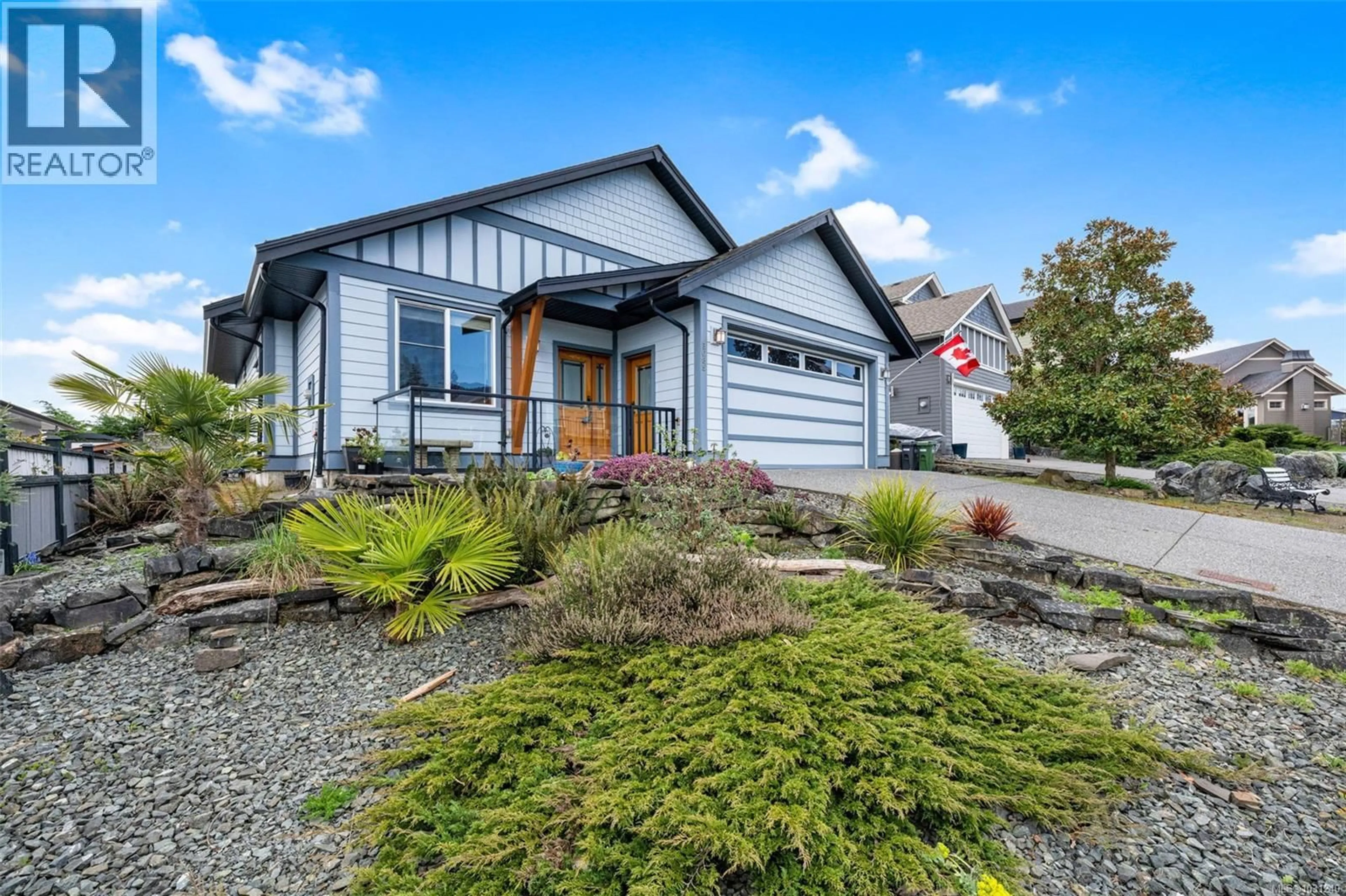 Home with vinyl exterior material, street for 3085 SEAHAVEN ROAD, Chemainus British Columbia V0R1K2