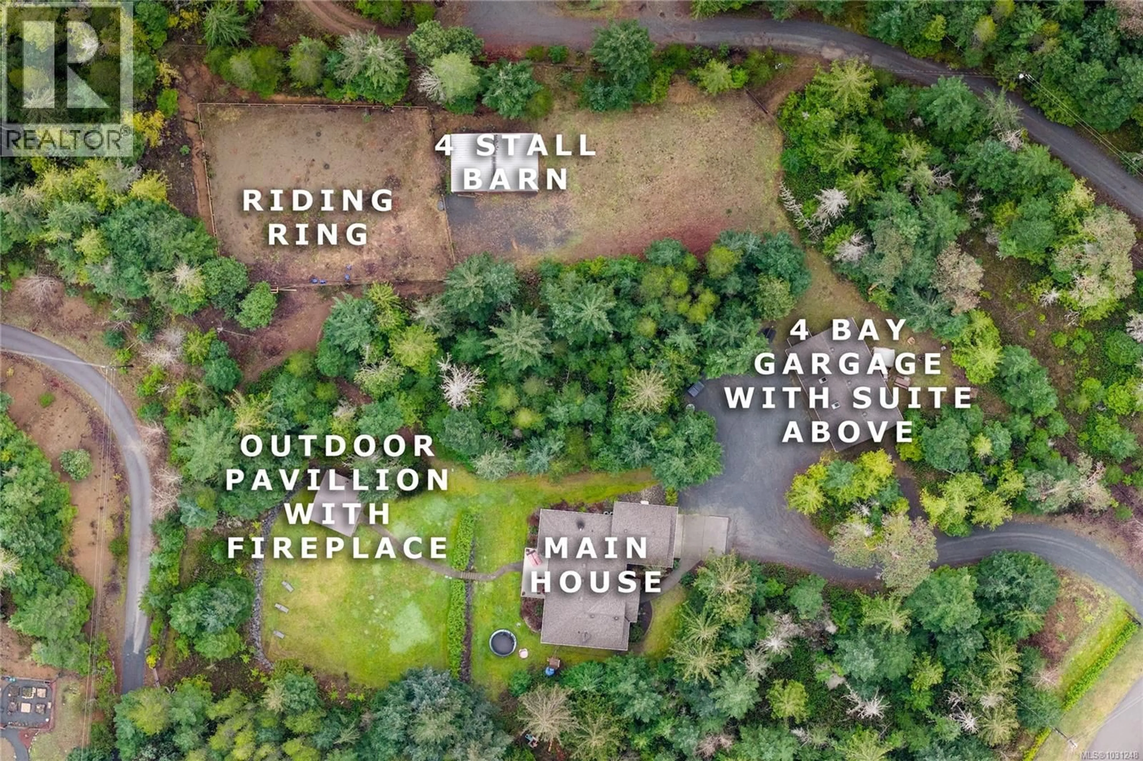 A pic from outside/outdoor area/front of a property/back of a property/a pic from drone, building for 1755 GALVIN PLACE, Qualicum Beach British Columbia V9K2V3