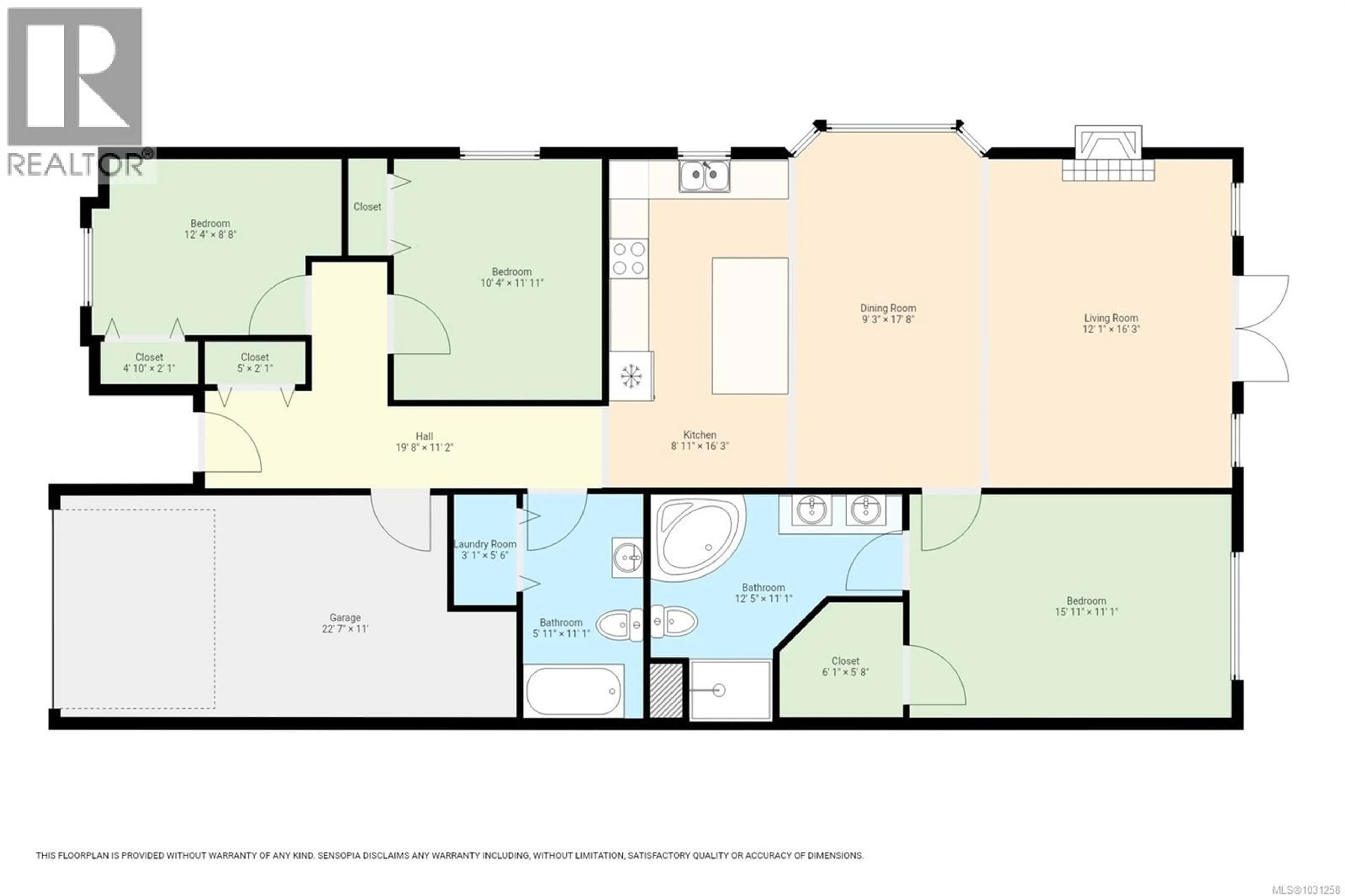 Floor plan for 5 - 48 MCPHEDRAN ROAD SOUTH, Campbell River British Columbia V9W3C6
