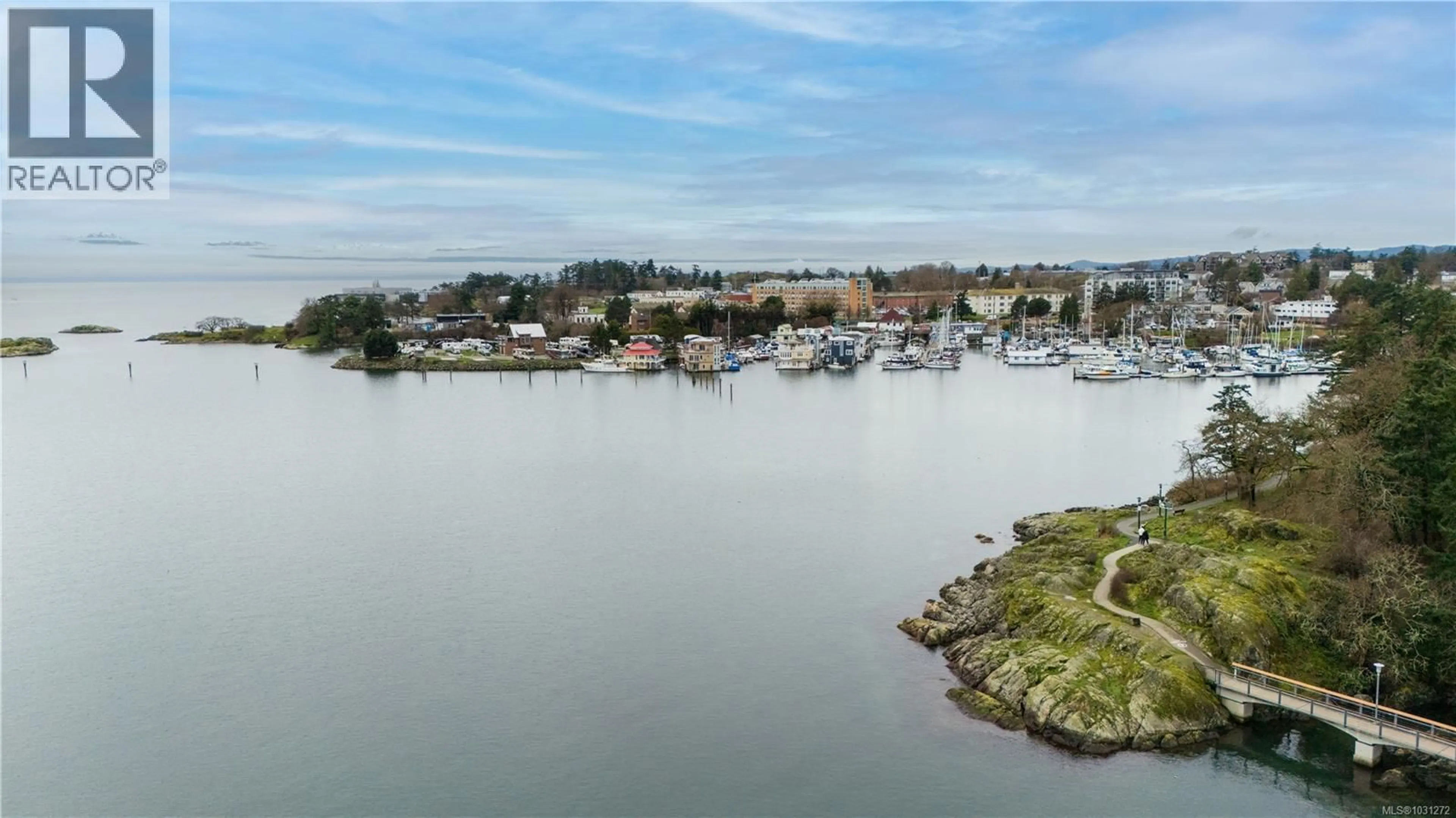 A pic from outside/outdoor area/front of a property/back of a property/a pic from drone, water/lake/river/ocean view for 532 BOWLSBY PLACE, Victoria British Columbia V9A4C7