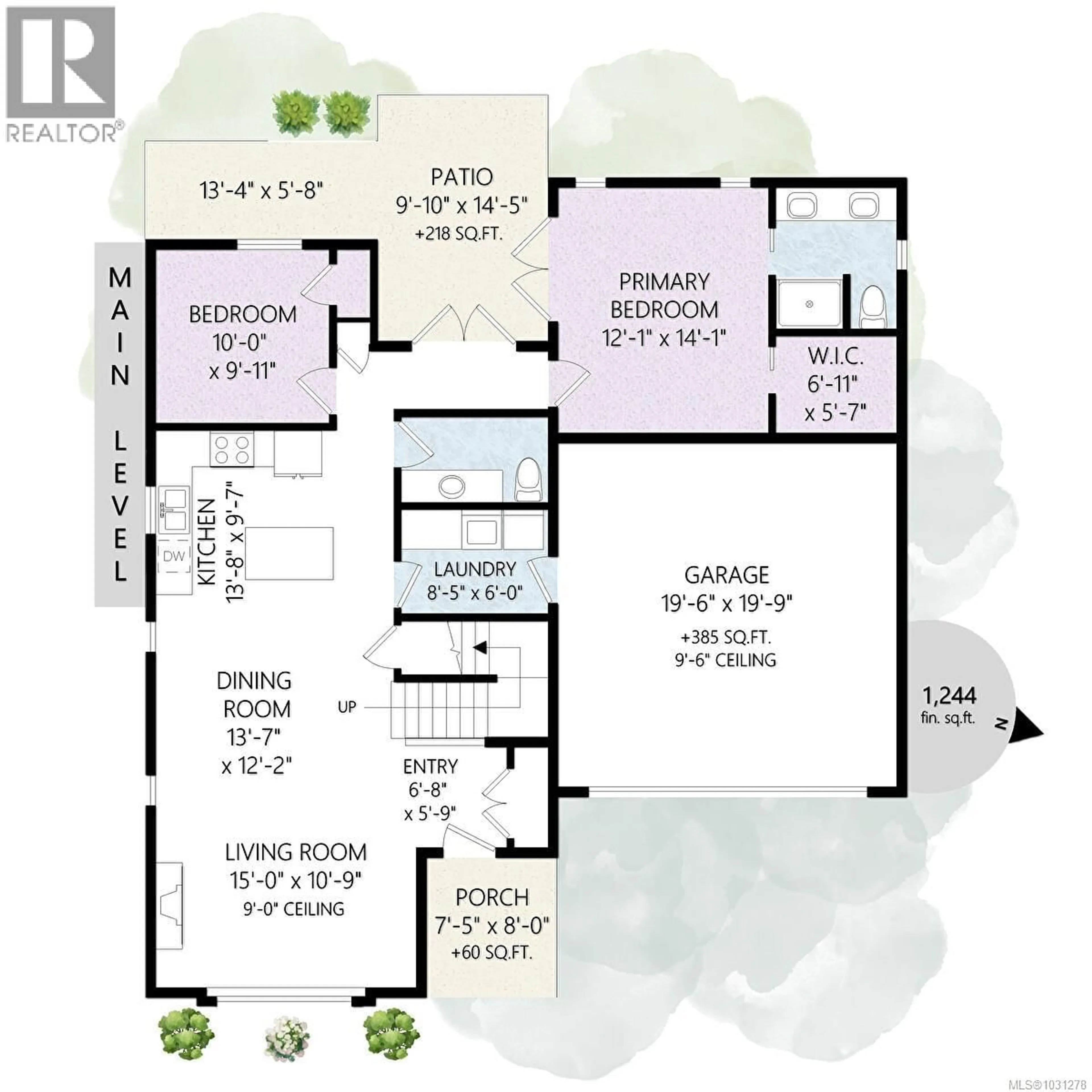 Floor plan for 744 JAMES PLACE, Ladysmith British Columbia V9G0A5