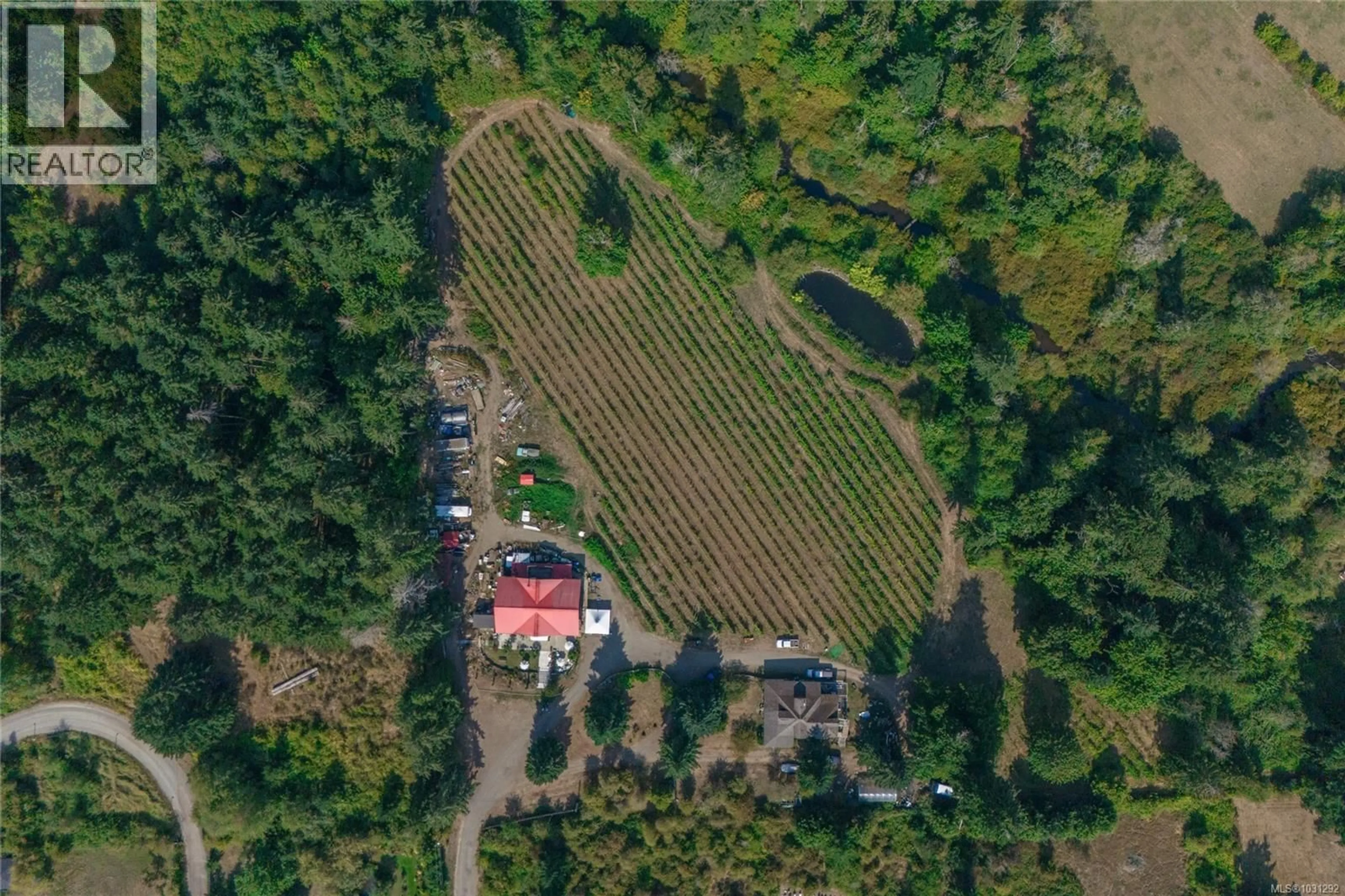 A pic from outside/outdoor area/front of a property/back of a property/a pic from drone, unknown for 2300 EAST WELLINGTON ROAD, Nanaimo British Columbia V9R6V7