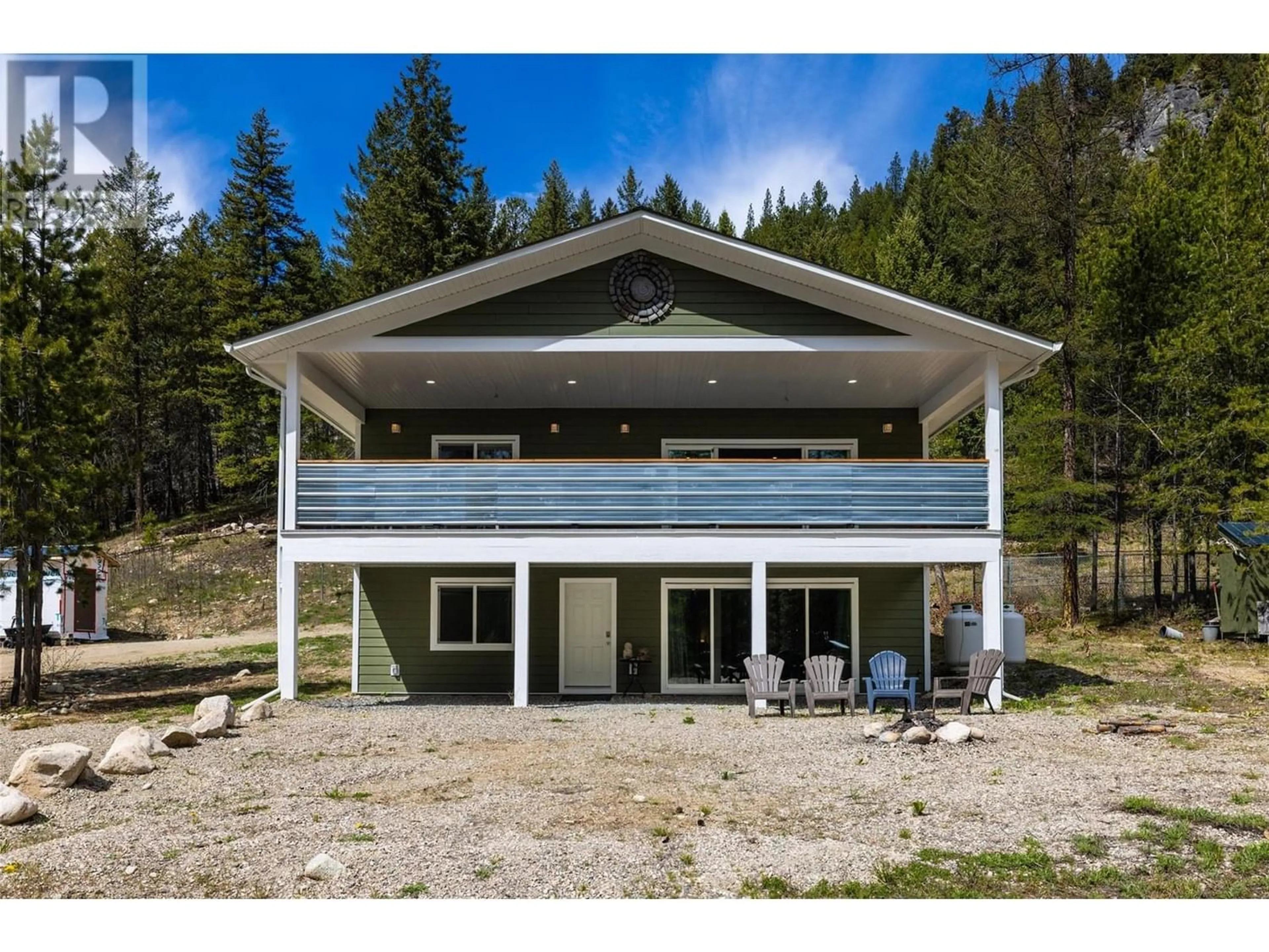 Frontside or backside of a home for 4820 33 Highway, Beaverdell British Columbia V0H1A0
