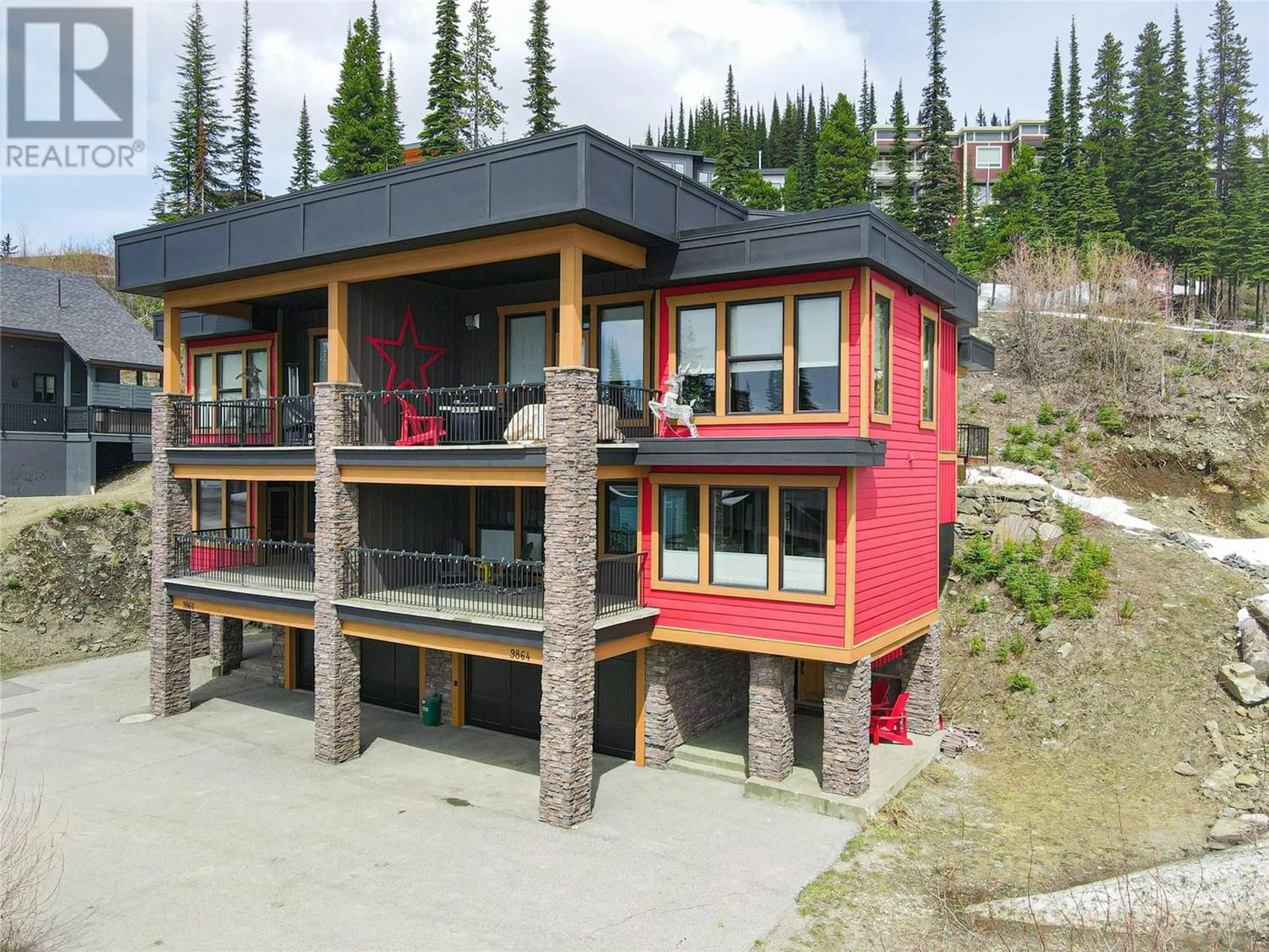 A pic from exterior of the house or condo for 9864 Cathedral Drive, Silver Star British Columbia V1B3M1
