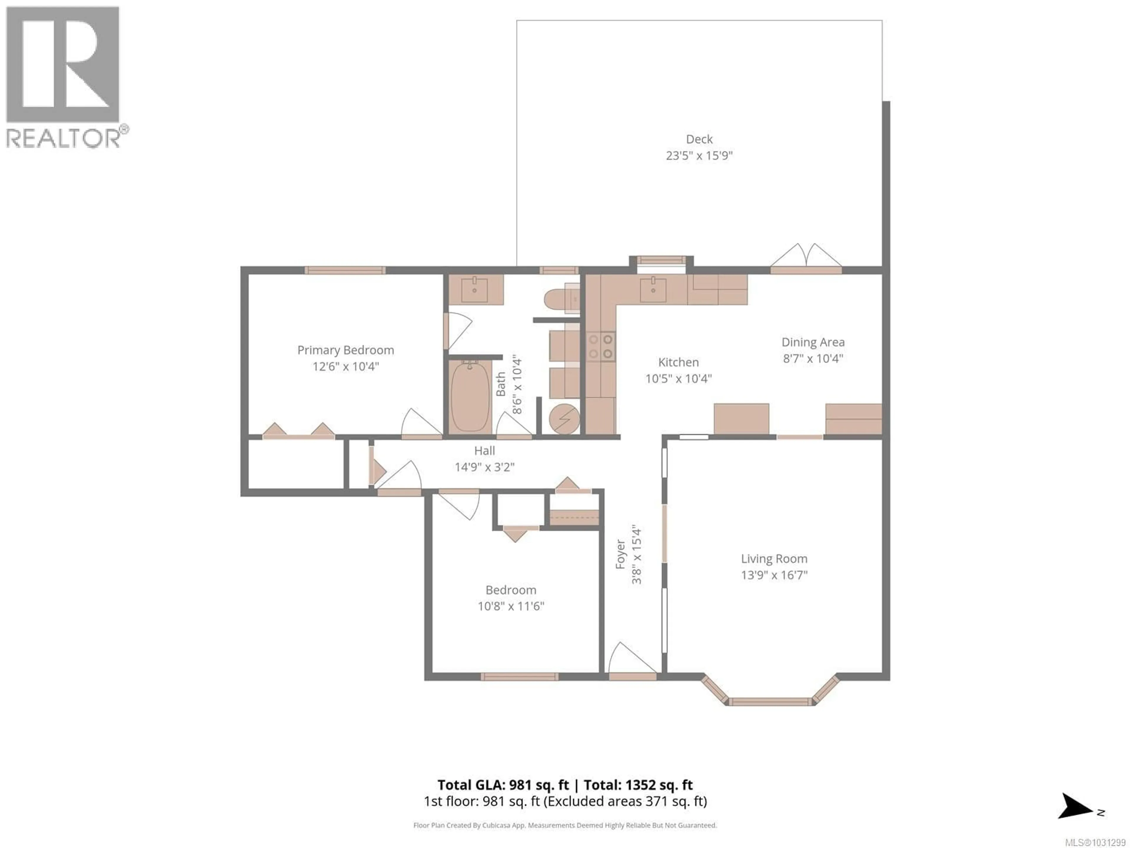 Floor plan for 231 DERBY PLACE, Nanaimo British Columbia V9R6H3