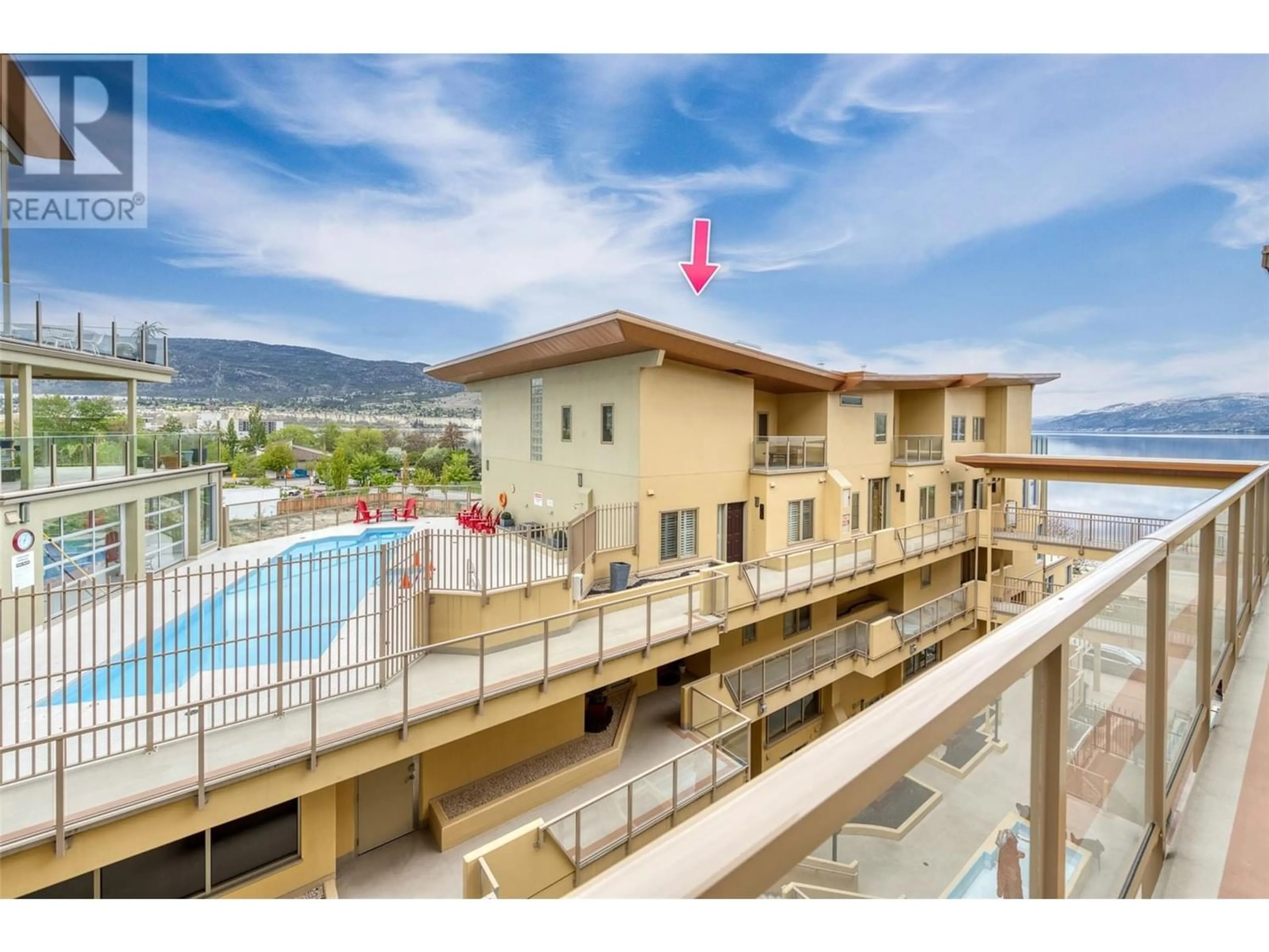 A pic from exterior of the house or condo for 250 Marina Way Unit# 505, Penticton British Columbia V2A1H4