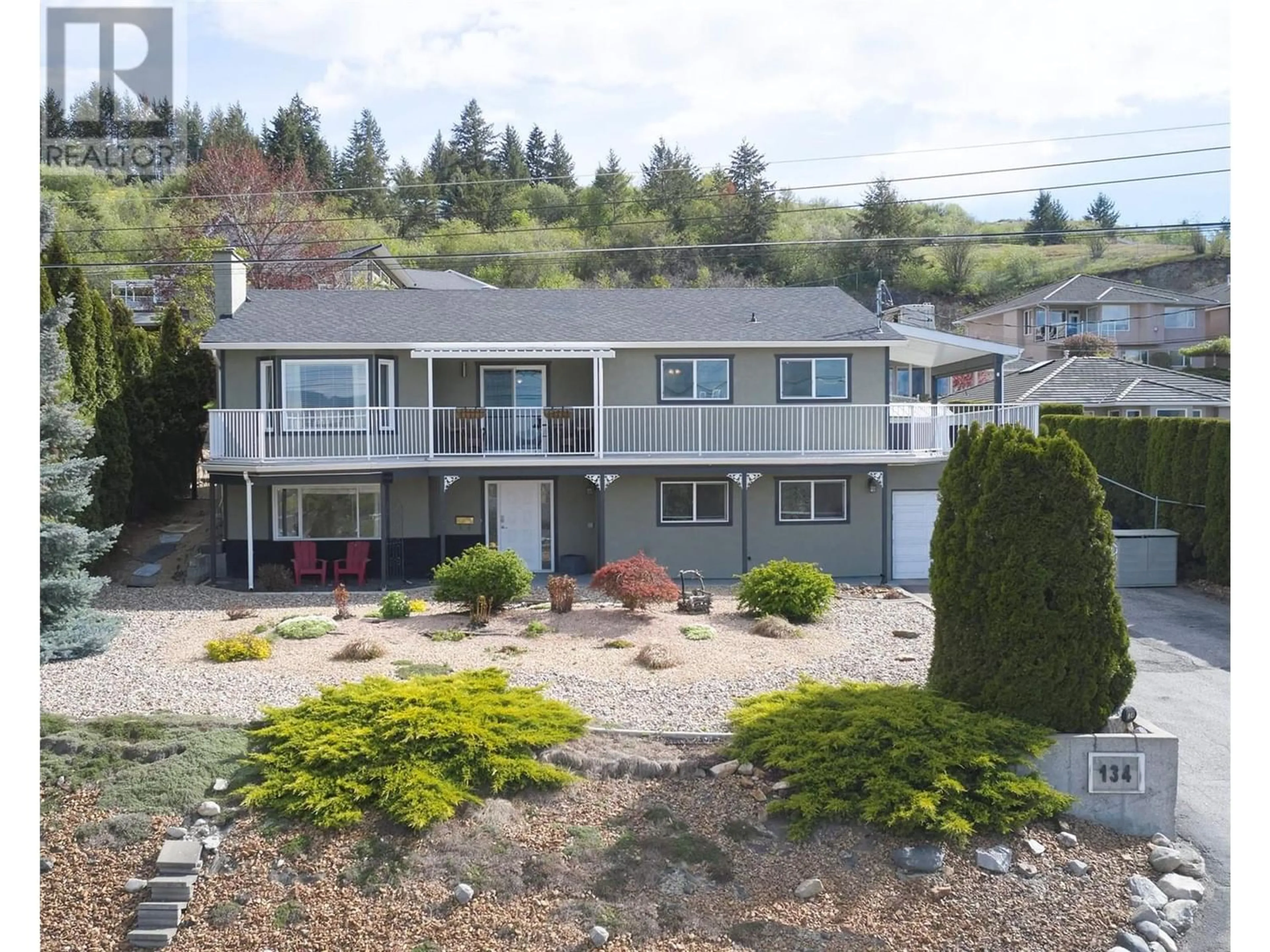 Frontside or backside of a home for 134 Mt Fosthall Drive, Vernon British Columbia V1B2H3