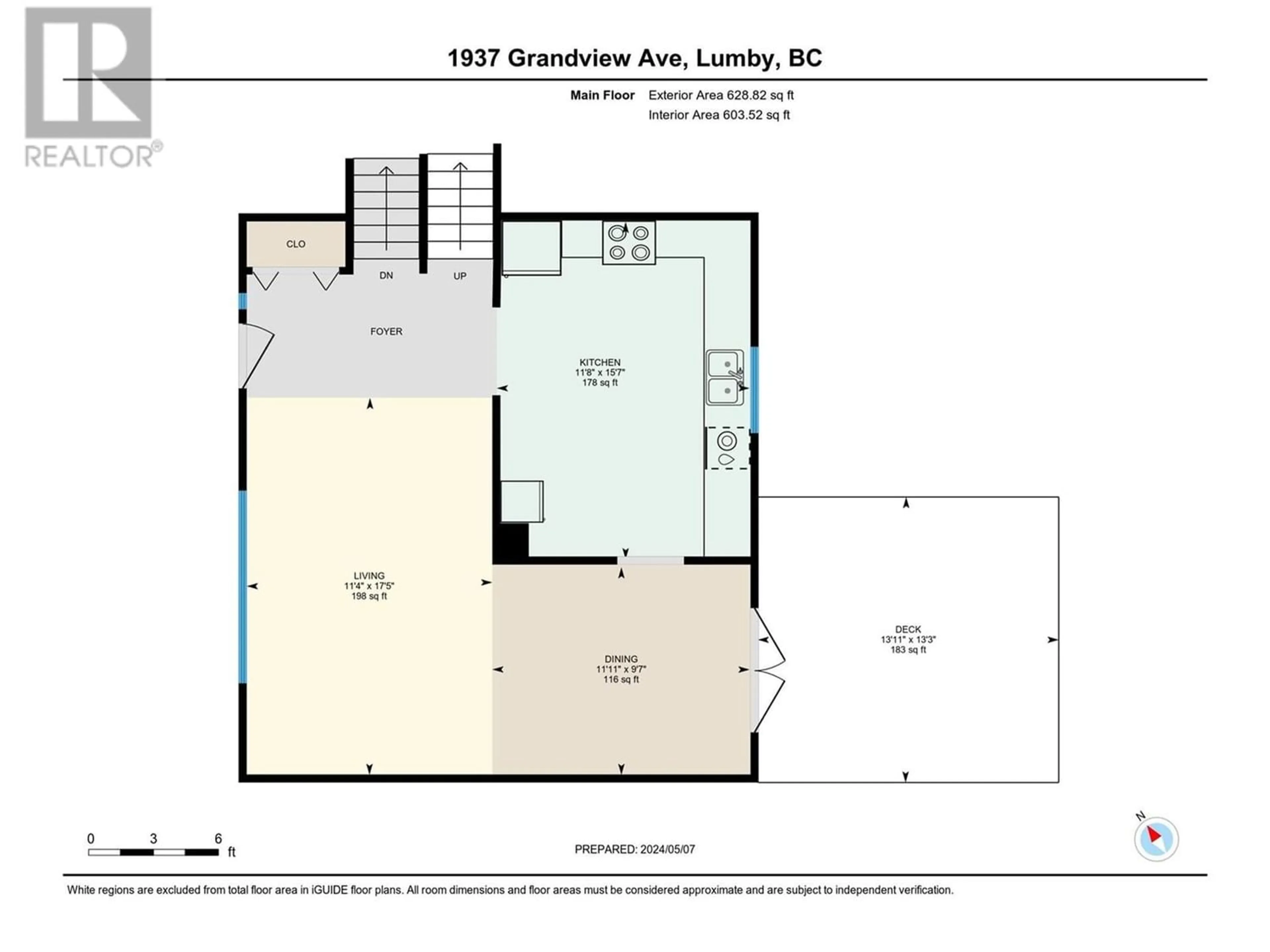 Floor plan for 1937 Grandview Avenue, Lumby British Columbia V0E2G0