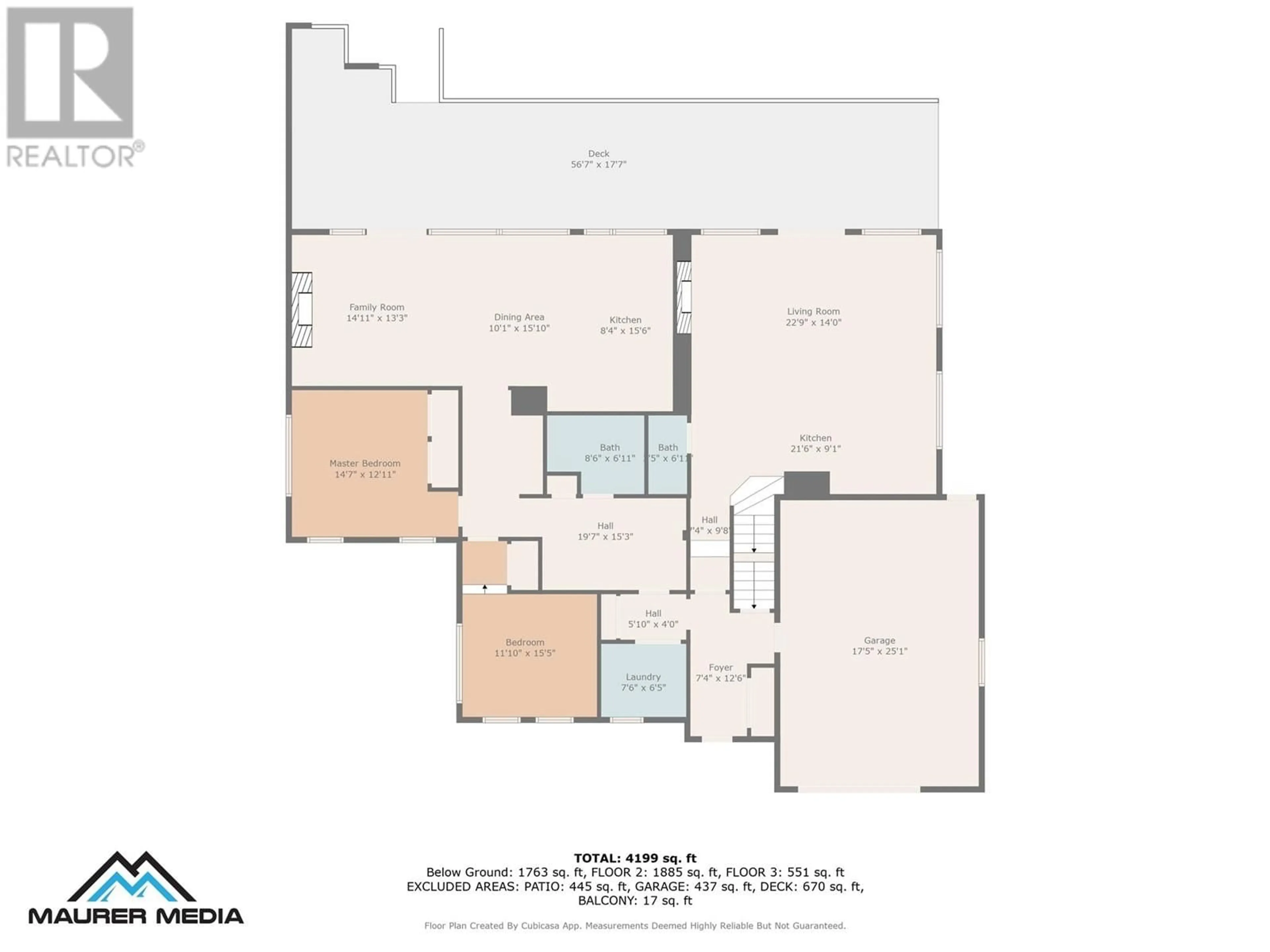 Floor plan for 6471 Vernon Avenue, Peachland British Columbia V0H1X8