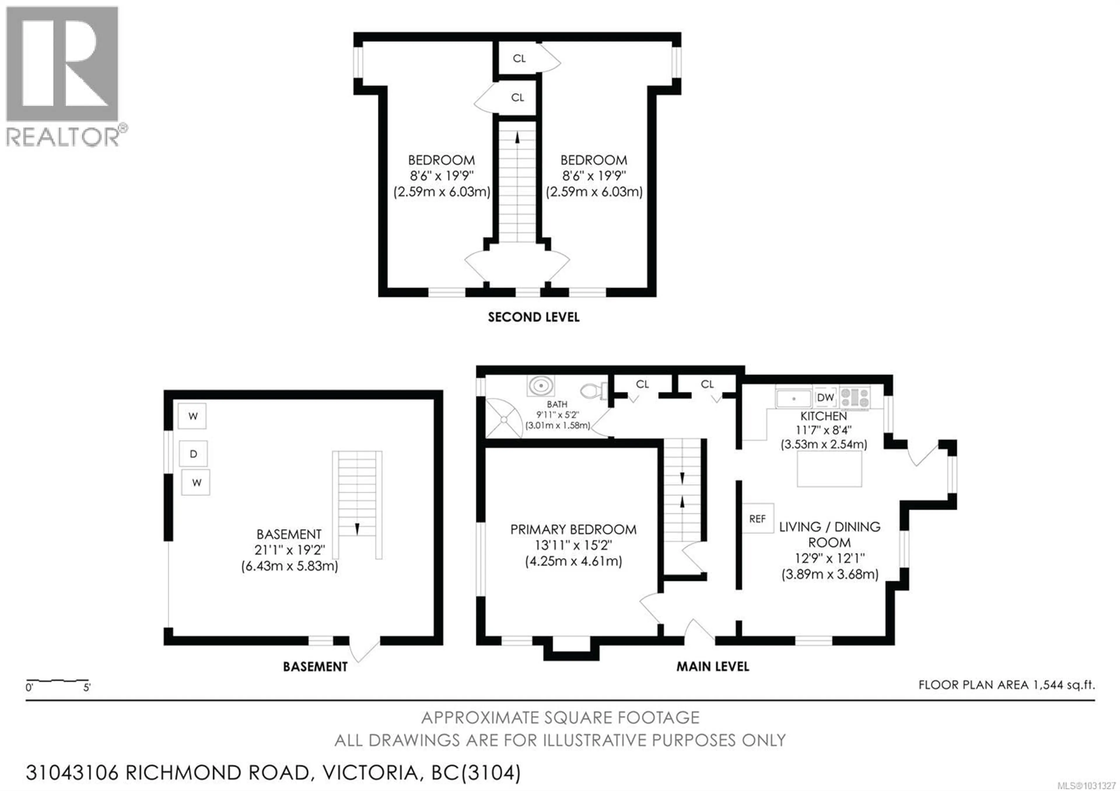 Floor plan for 3104-3106 RICHMOND ROAD, Saanich British Columbia V8P4P1
